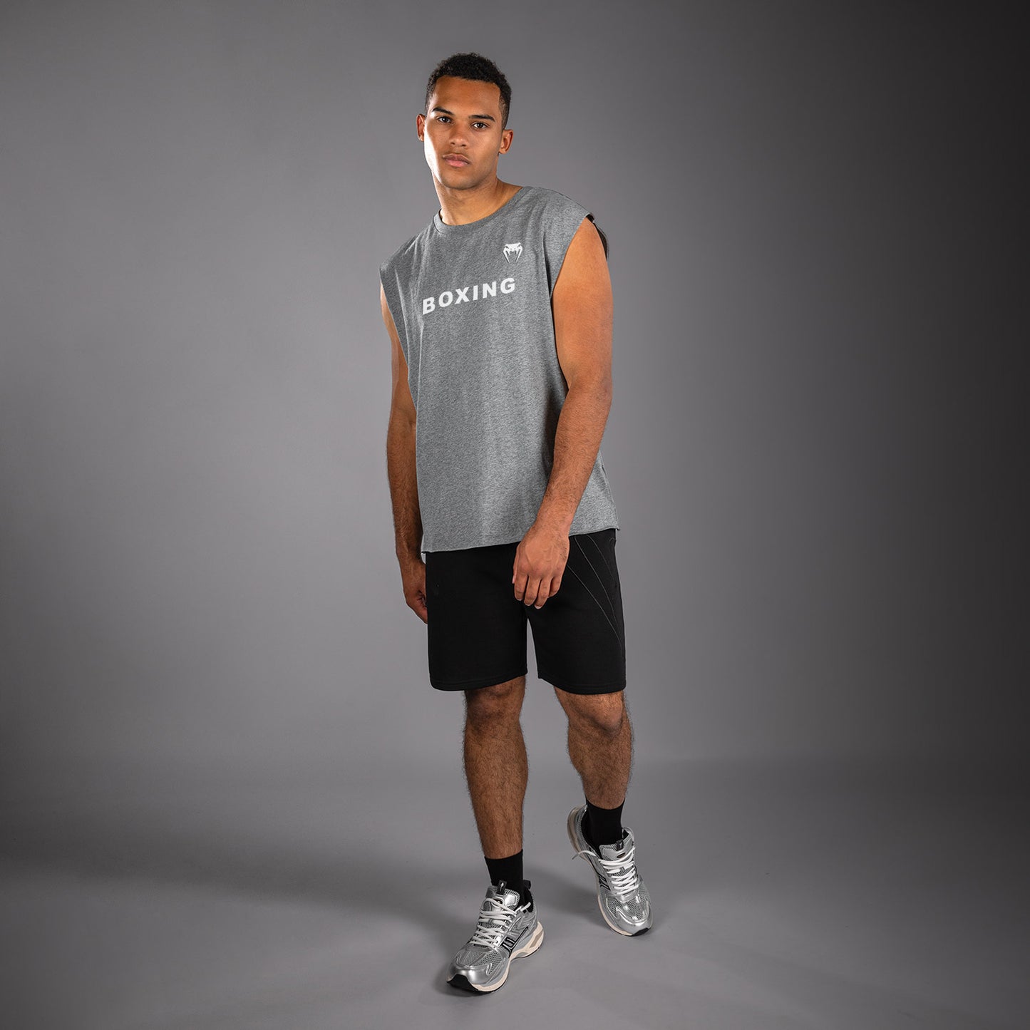 T-shirt Venum Boxing VT – Gris Chiné - product-type_T-Shirts