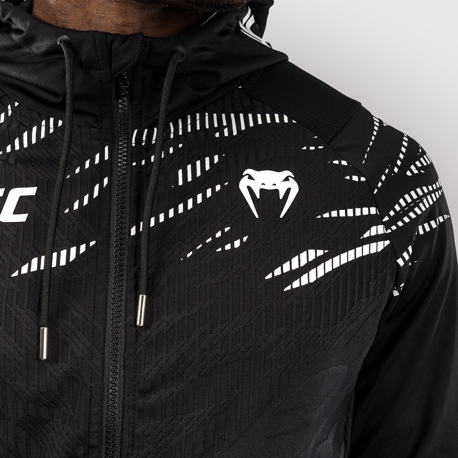 Veste à Capuche pour Hommes UFC Fusion by Venum Personnalisé Authentic Fight Night - Noir - product-type_Vestes