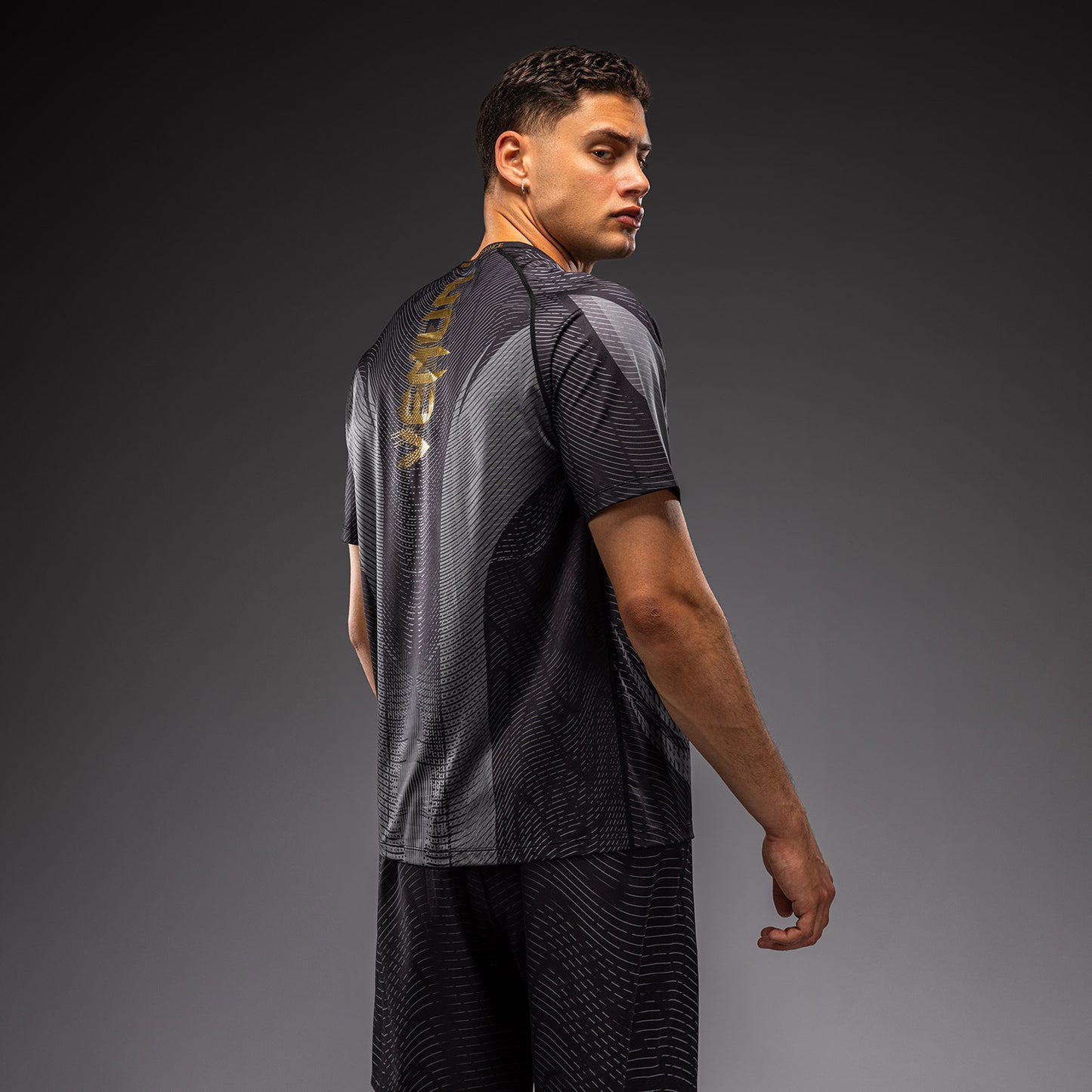 T-shirt Dry Tech Venum Galactic 3.0 - Noir/Or