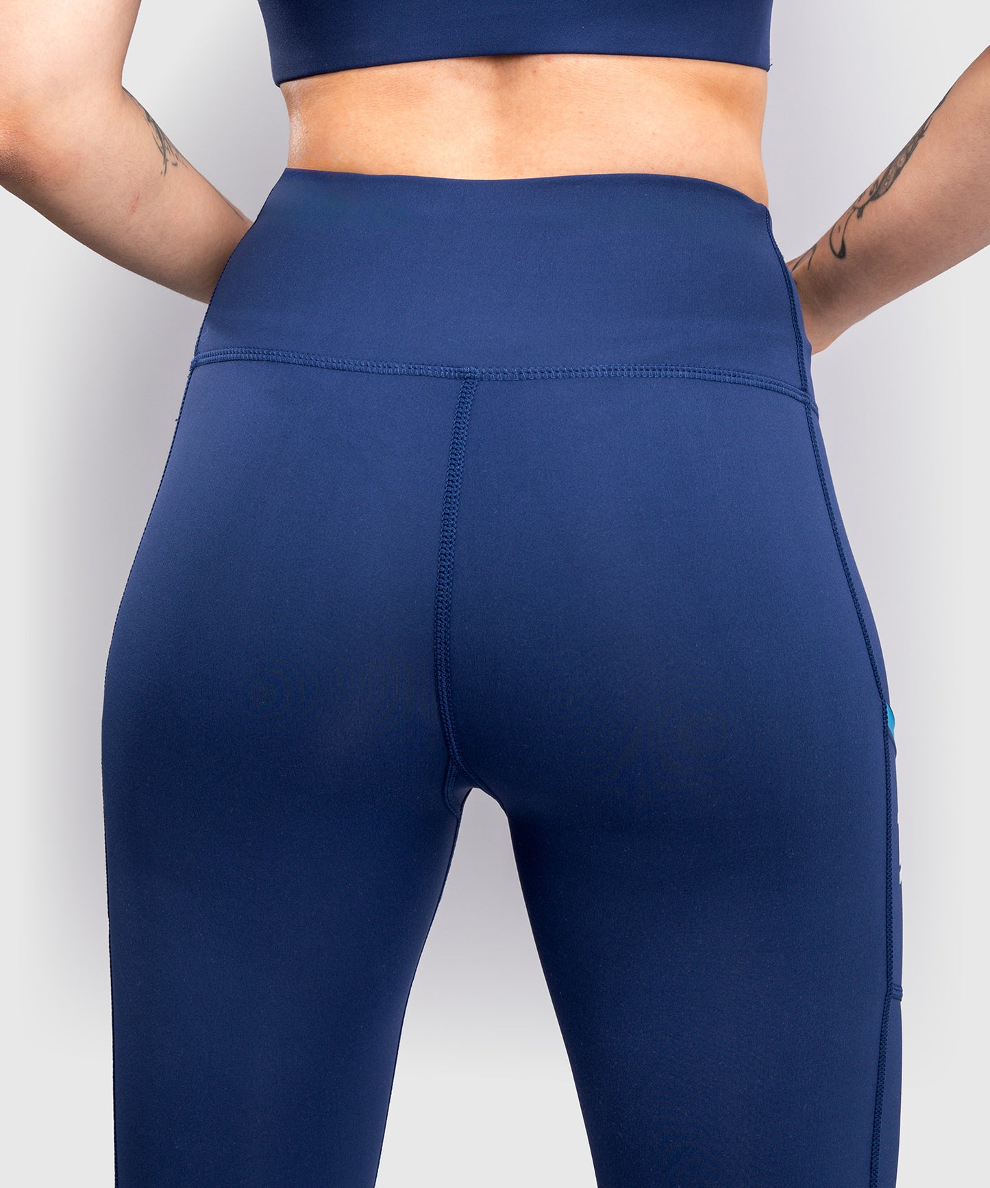 Legging 7/8 Venum x Top Rank Original pour Femmes - Bleu Marine - product-type_Leggings