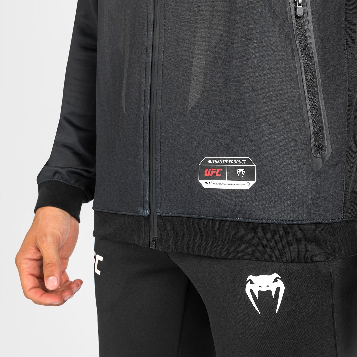 Sweat à capuche Walkout UFC Venum Authentic Fight Night 2.0 pour homme - Noir - product-type_Vestes