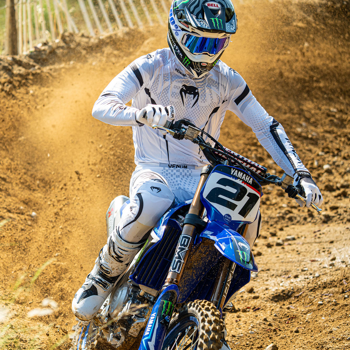 Pantalon de Motorsports Venum MX Challenger - Blanc