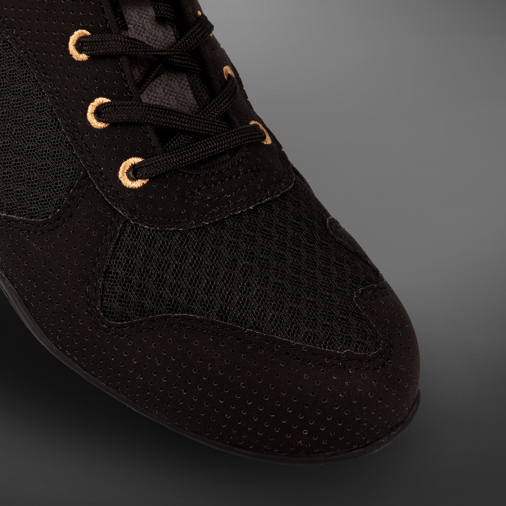 Chaussures de Boxe Venum Elite – Noir/Bronze - product-type_Chaussures de boxe