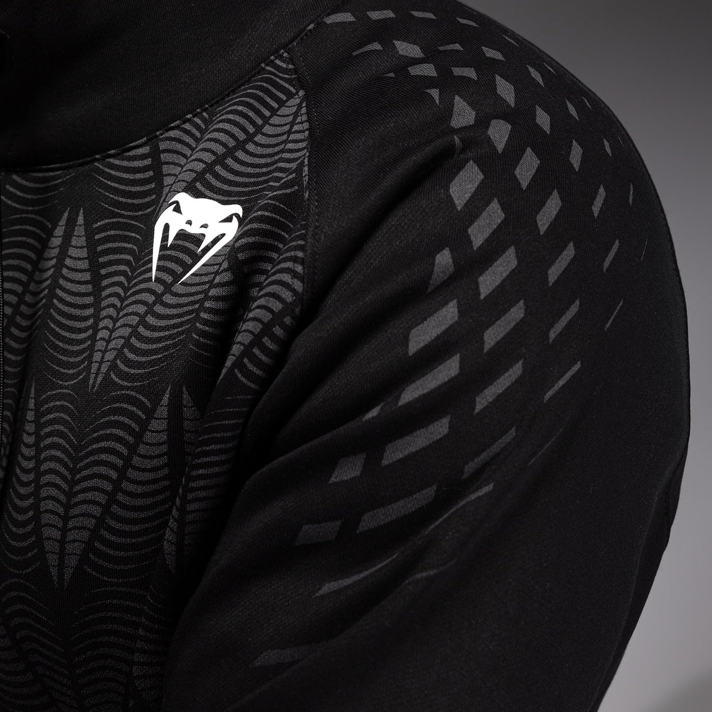 Sweat à capuche Homme UFC Zenith by Venum Replica - Noir