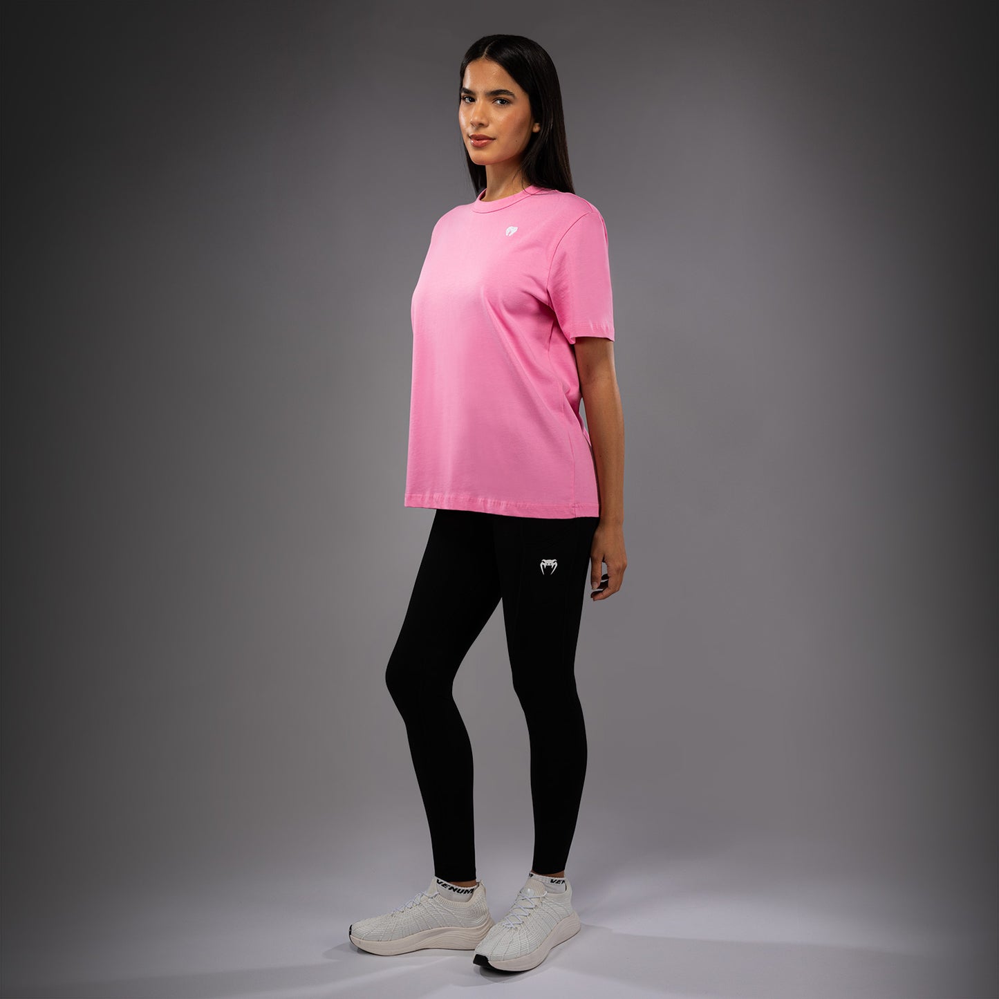 T-shirt Venum Silent Power - Rose Bonbon