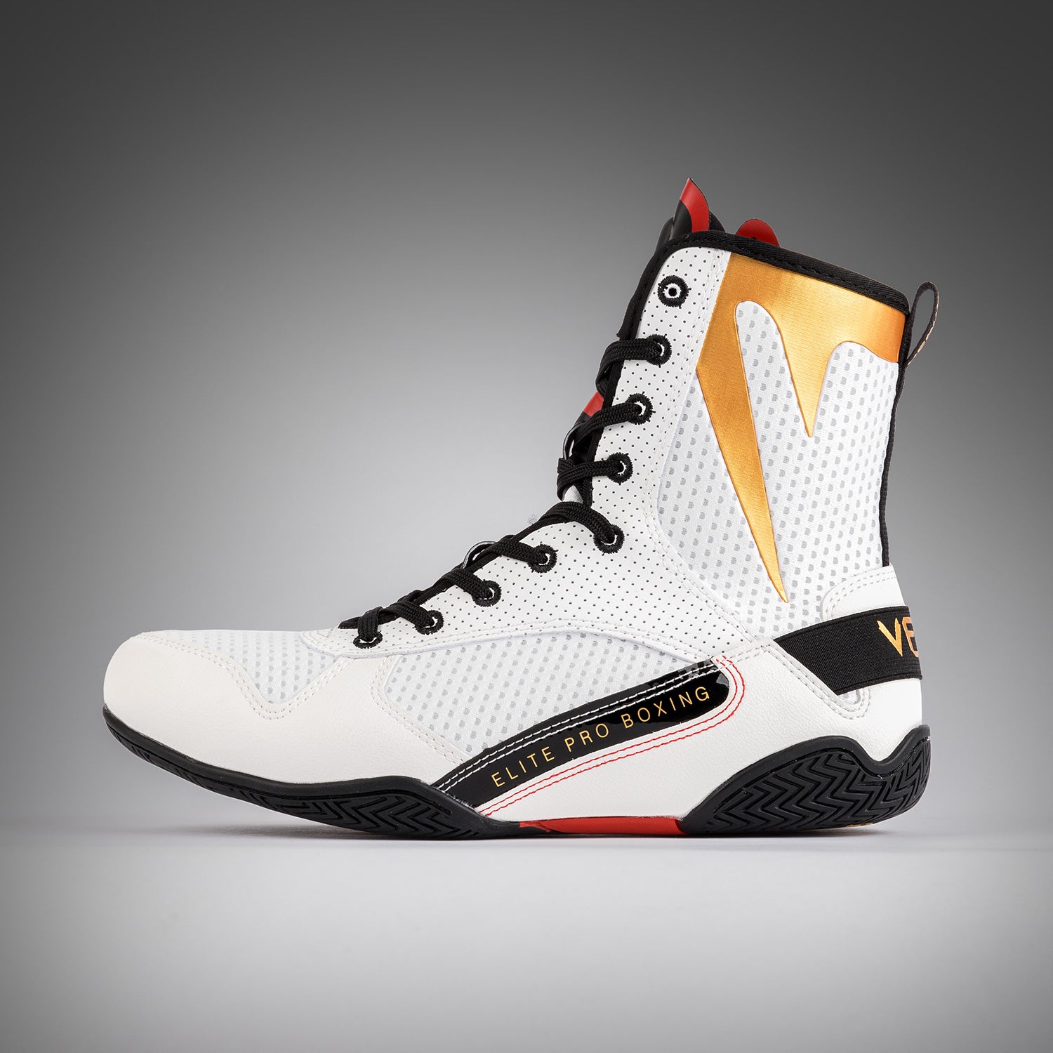 Chaussures de boxe Venum Elite - Glace/Or - product-type_Chaussures de boxe