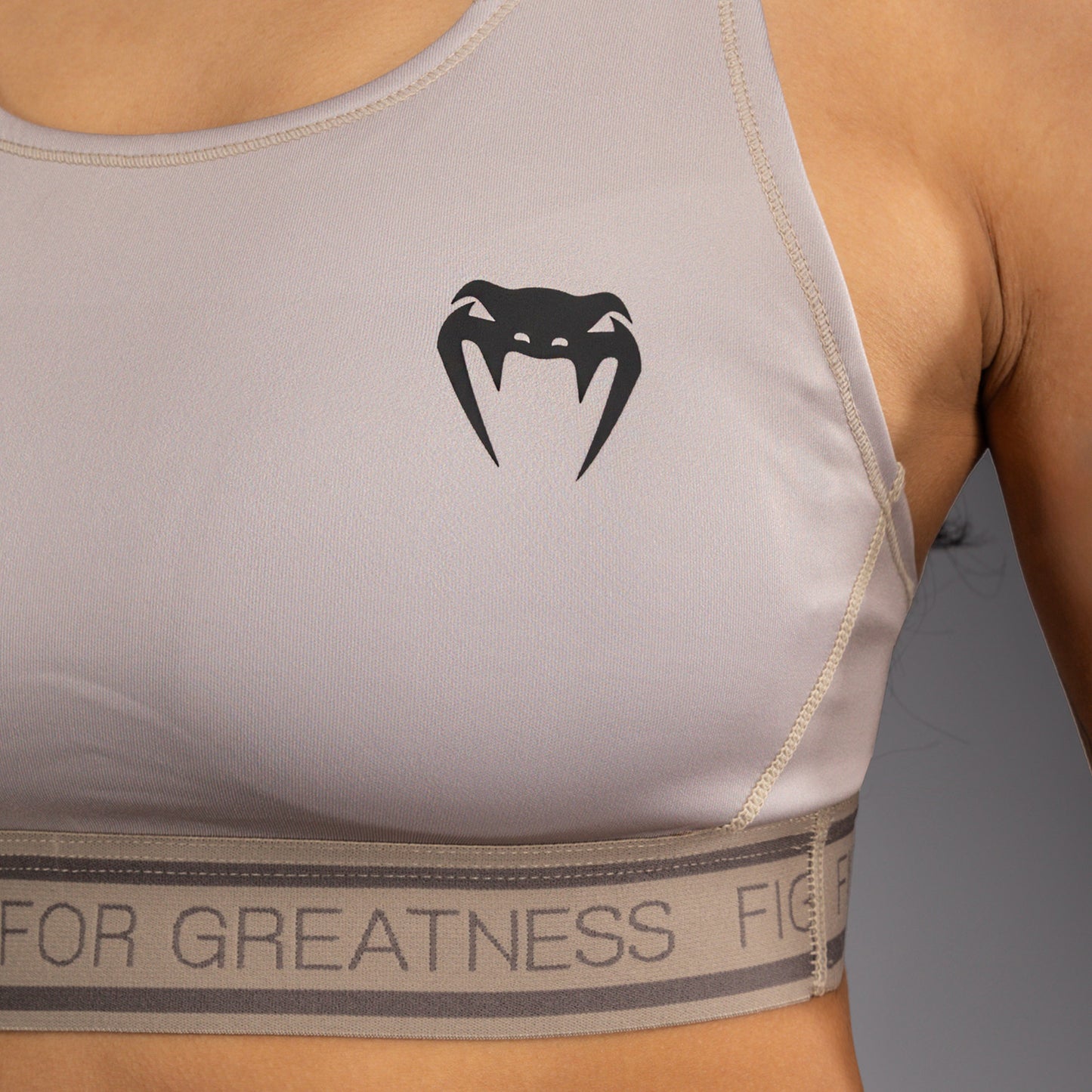 Brassière de Sport pour Femme Venum UFC Unity by Venum Authentic Fight Week - Sable