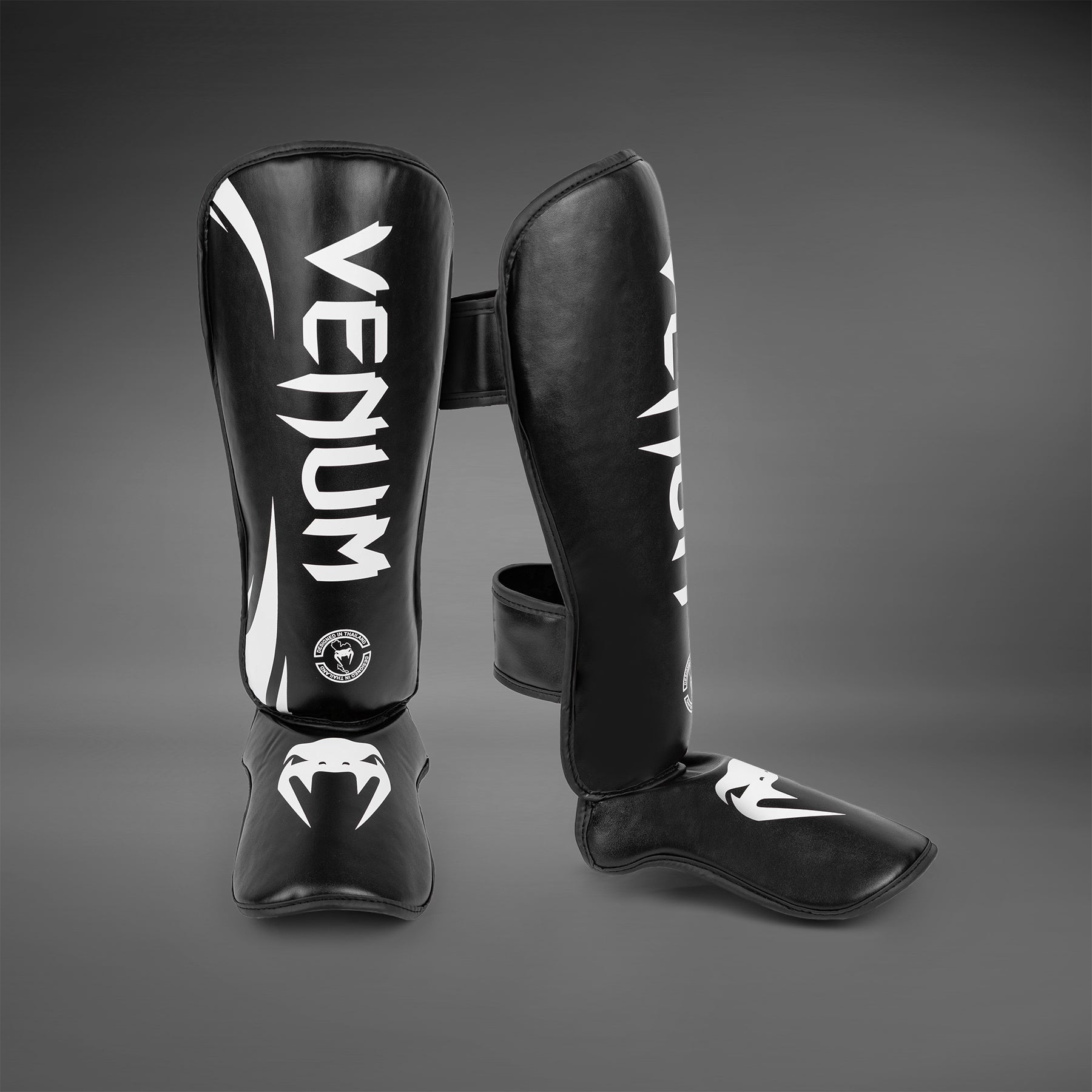 Protège-tibias Venum Challenger - Noir/Blanc - product-type_Protège-tibias