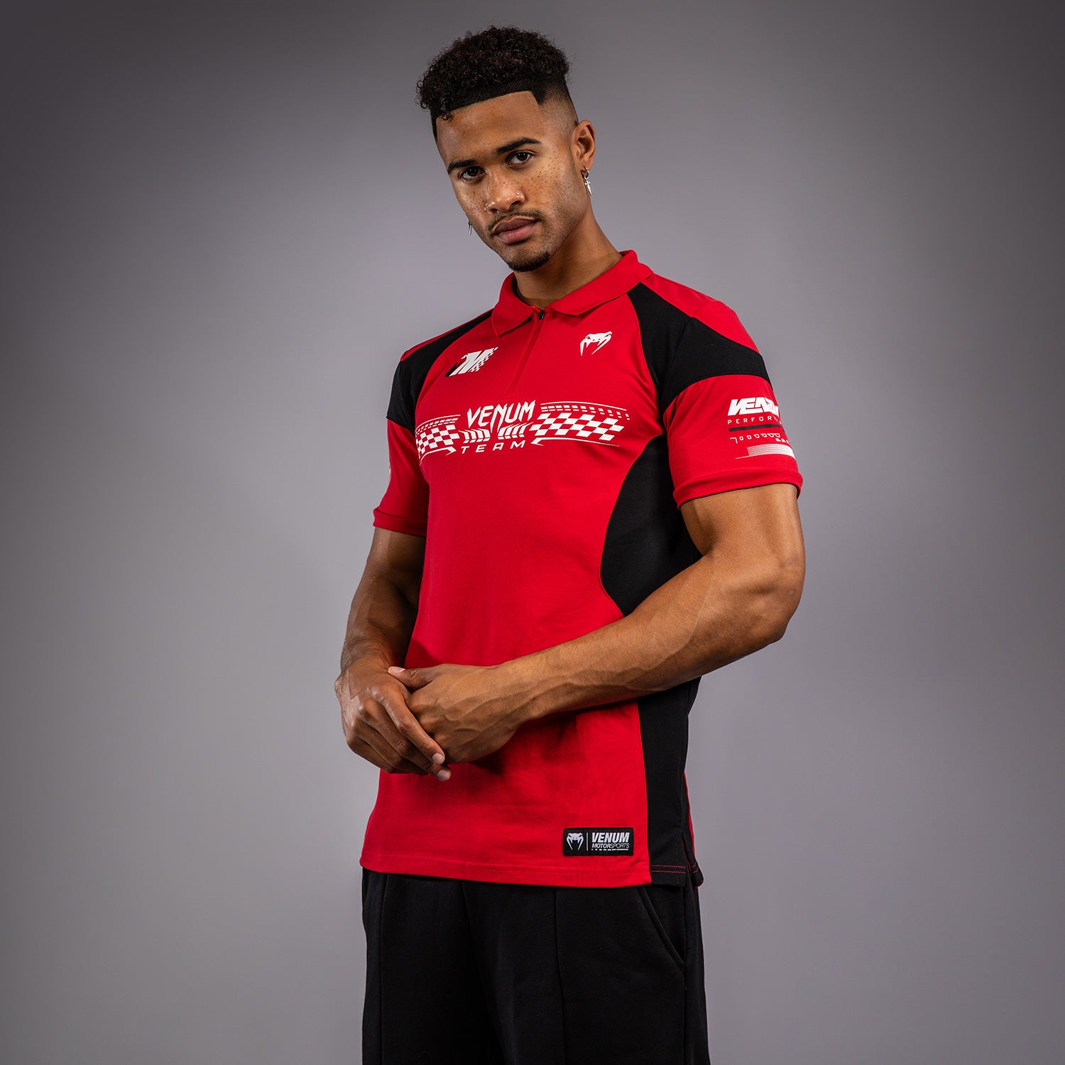 Polo en Coton Venum Motorsport - Rouge Vif - product-type_Polos