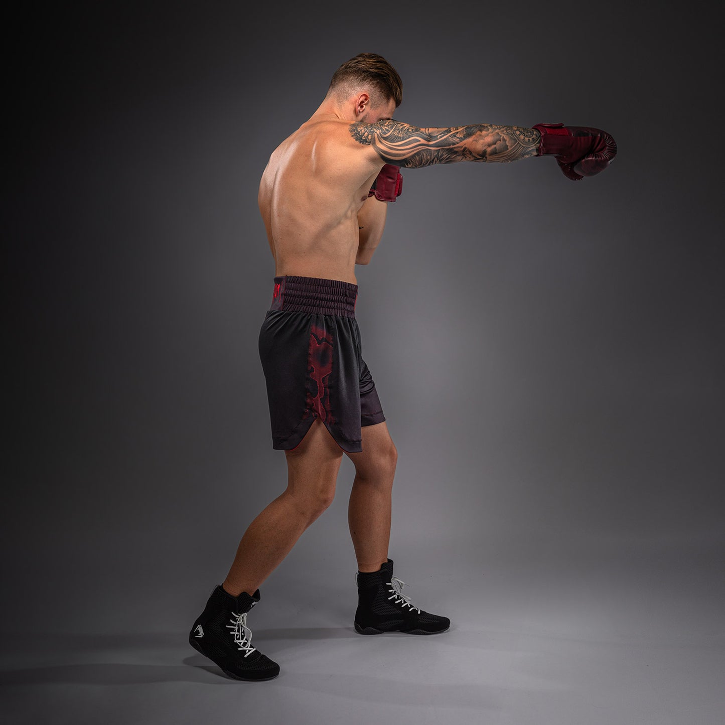 Short de Boxe Venum Spectre – Noir/Rouge - product-type_Shorts de boxe