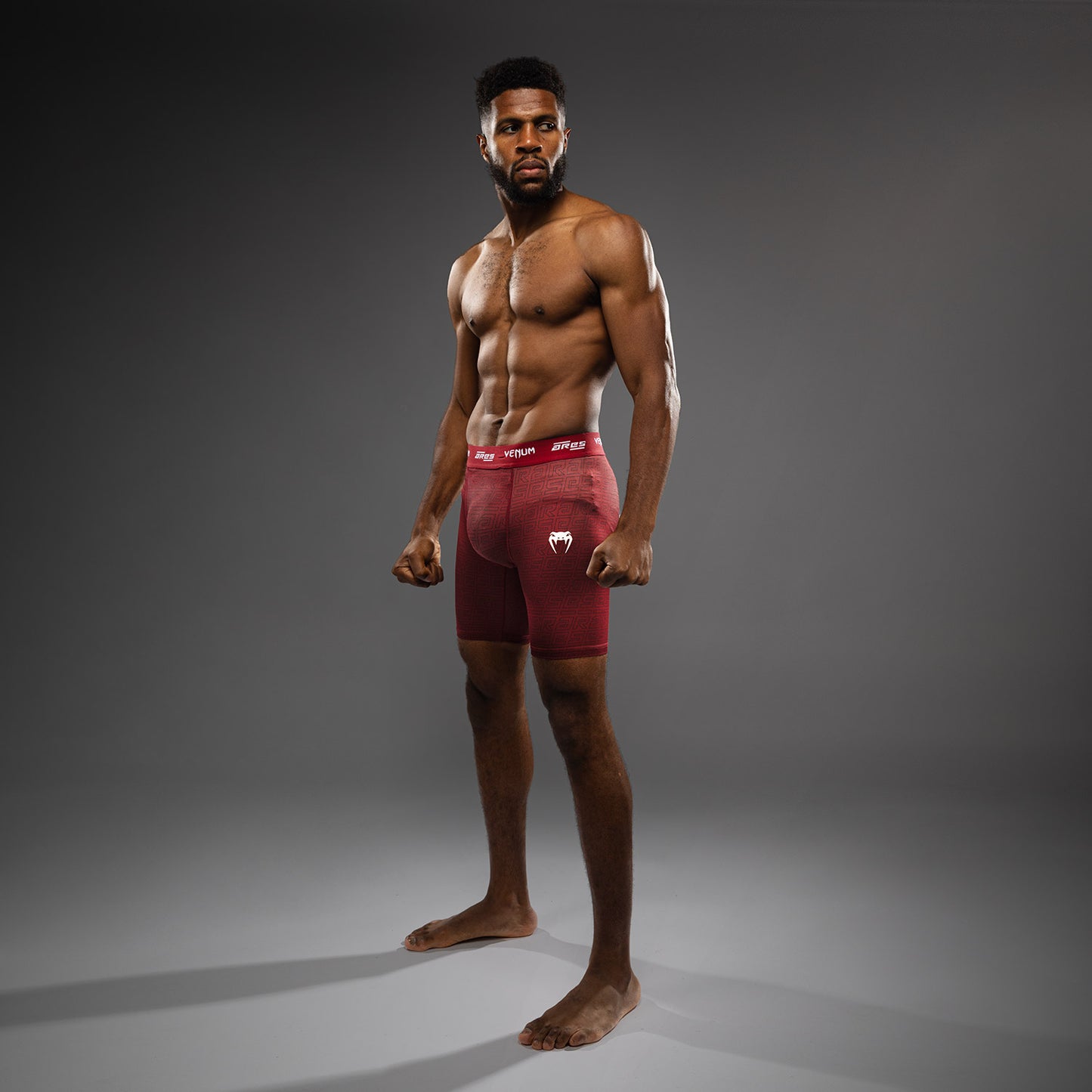 Short de Compression pour Hommes Venum x Ares - Bordeaux - product-type_Shorts de compression