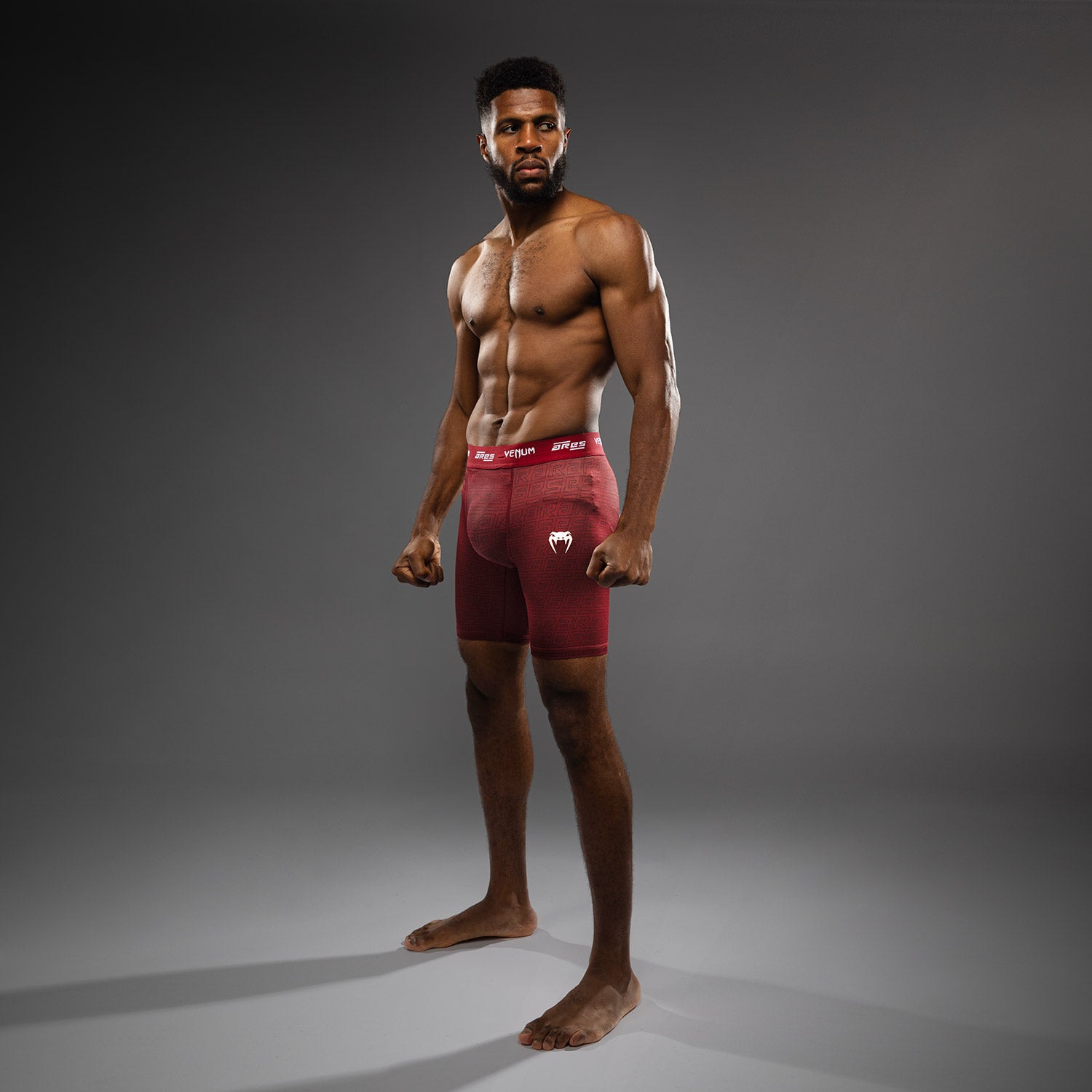 Short de Compression pour Hommes Venum x Ares - Bordeaux - product-type_Shorts de compression