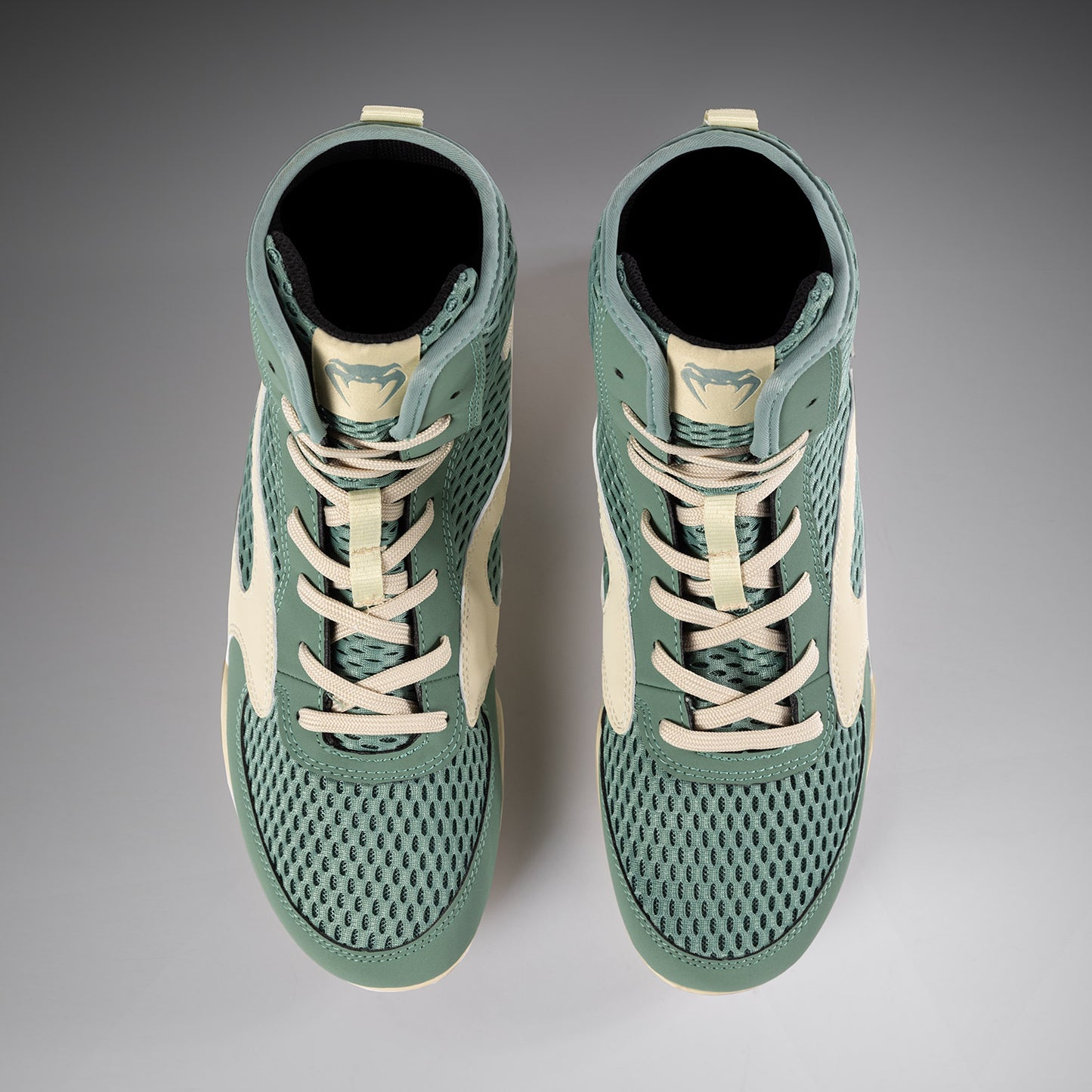 Chaussures de Boxe Venum Contender - Vert Aqua/Ivoire - product-type_Chaussures de boxe