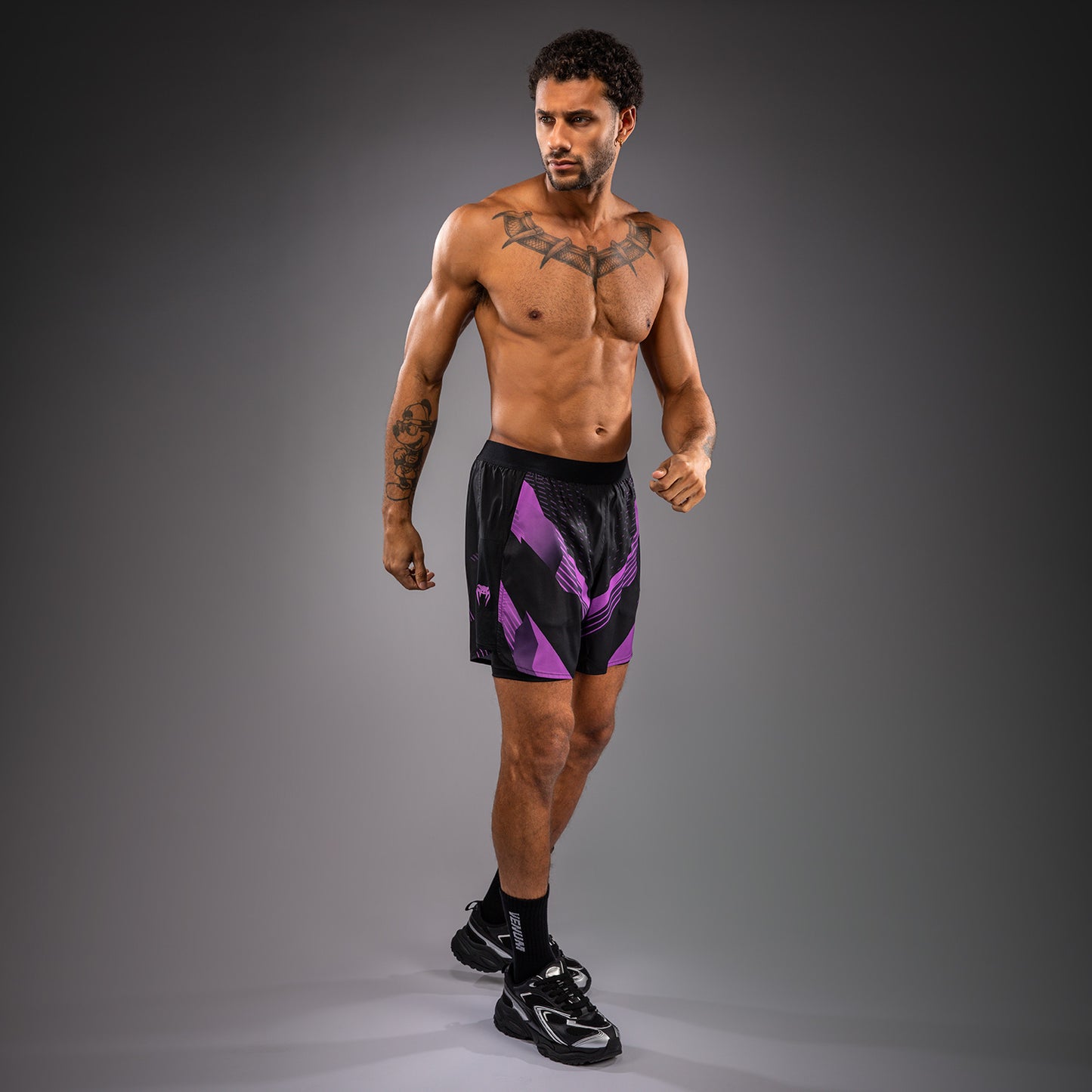 Short d’Entraînement Venum No-Gi 6.0 - Noir/Violet