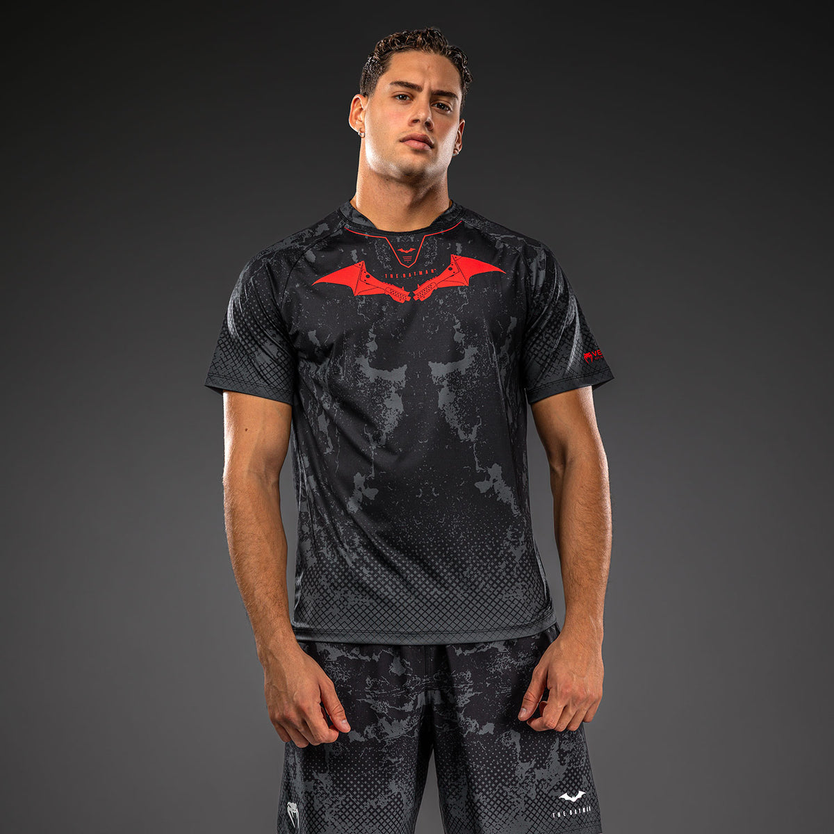 T-shirt Dry-Tech Venum x Batman - Noir/Gris/Rouge