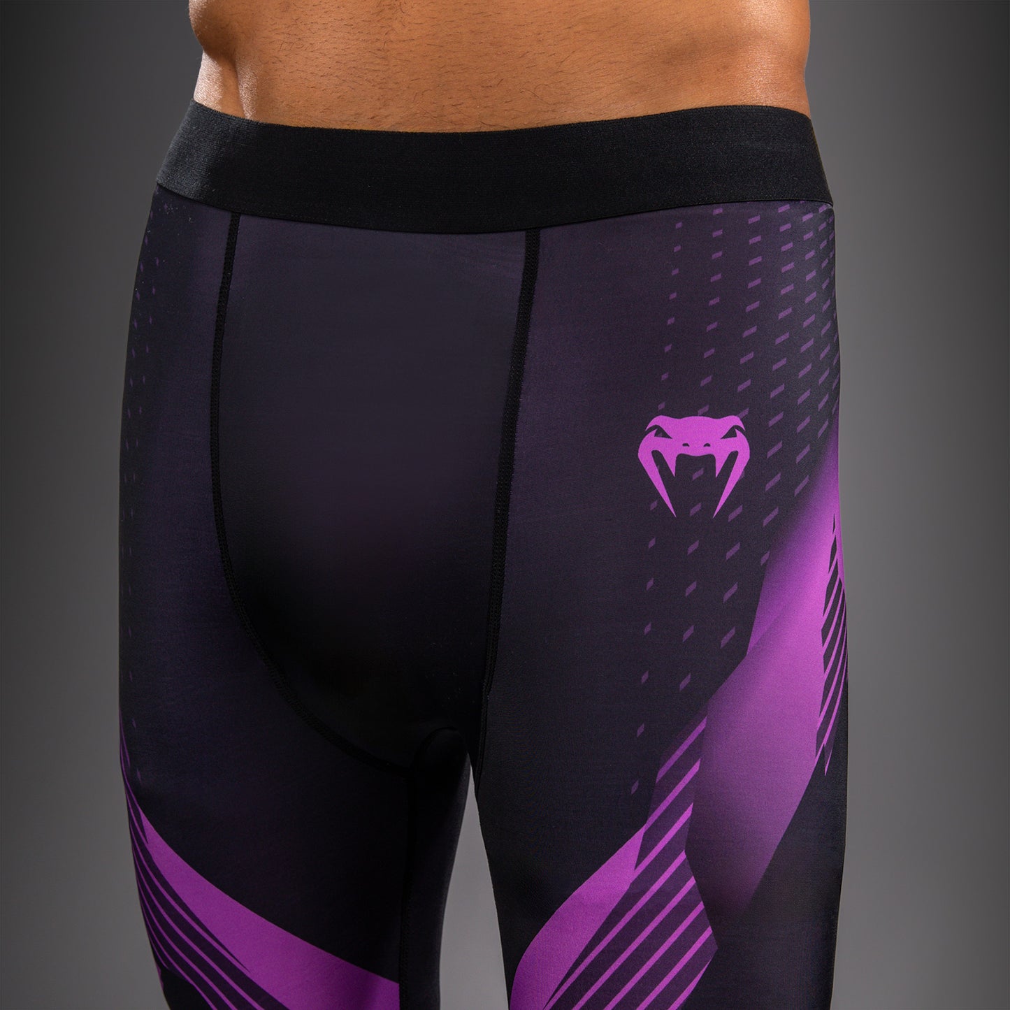 Pantalon de compression Venum No-Gi 6.0 - Noir/Violet