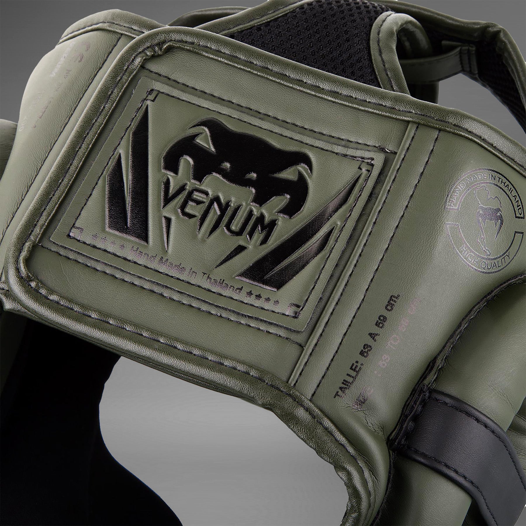 Casque Venum Elite - Kaki/Noir - product-type_Casques de boxe
