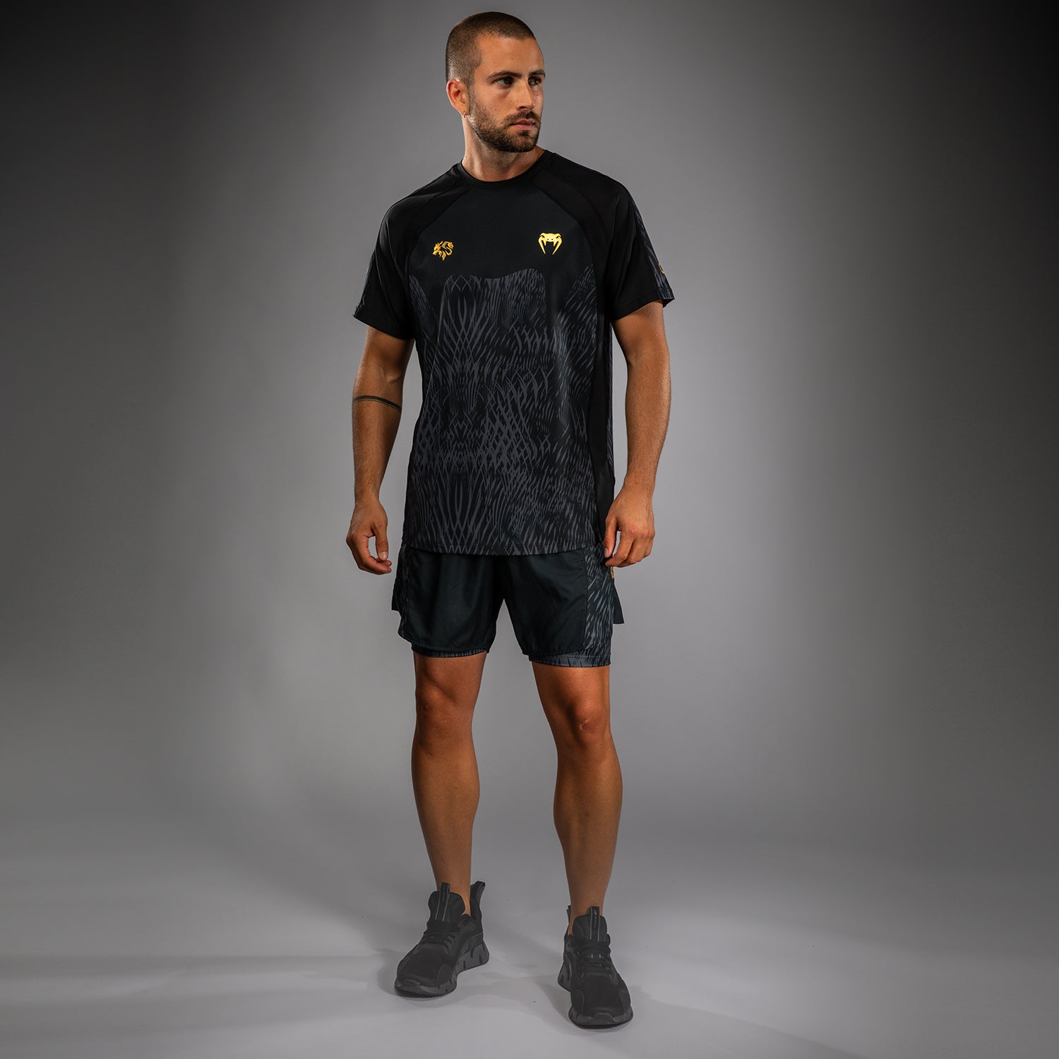 T-shirt Dry-Tech Venum x Chimaev - Noir/Gris - product-type_T-Shirts Dry Tech
