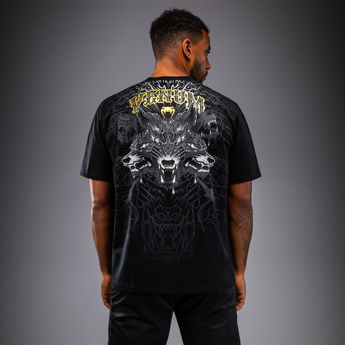 T-shirt Venum Wolf Atak – Noir/Gris - product-type_T-Shirts
