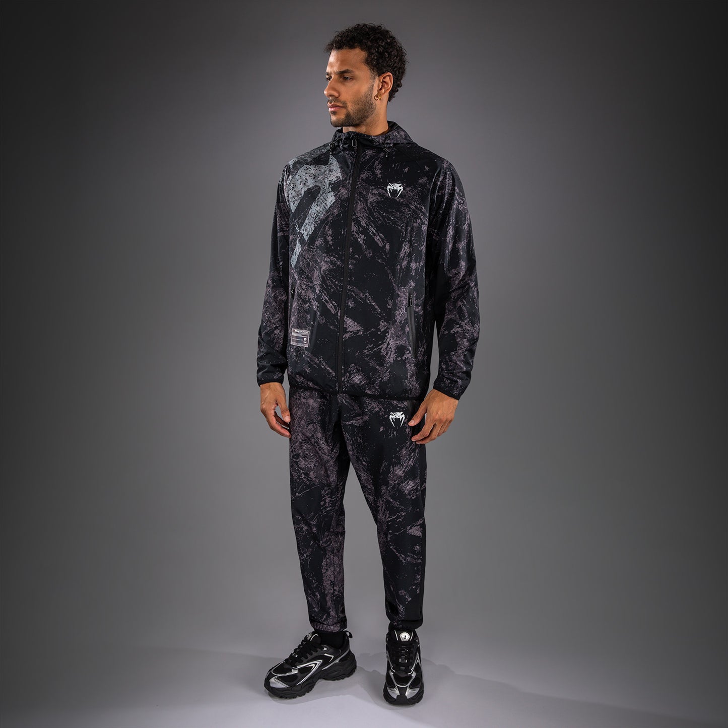 Veste de Survêtement Venum Rage & Workout - Noir/Gris