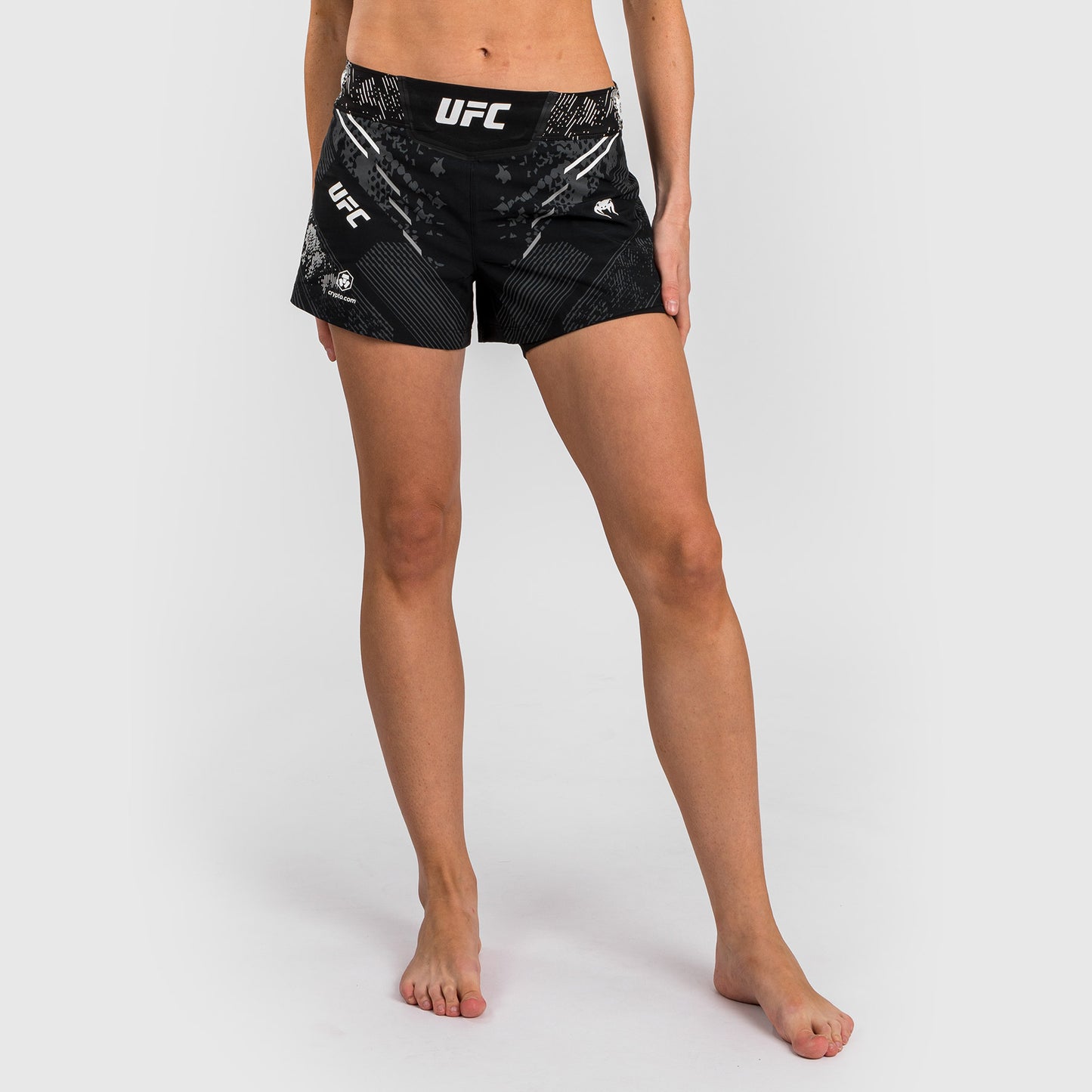 Short de Combat pour Femmes UFC Adrenaline by Venum Authentic Fight Night - Blanc - product-type_Shorts de MMA