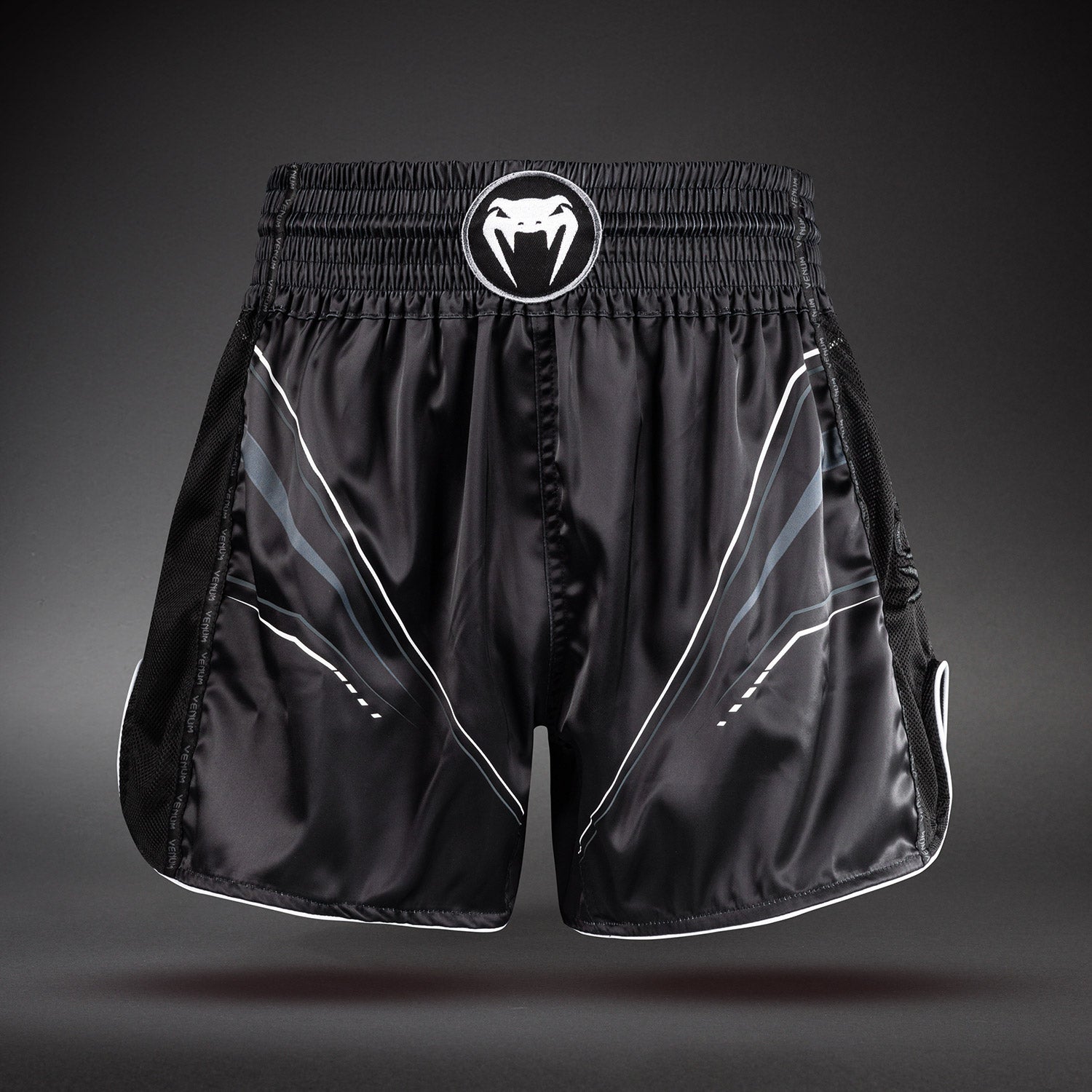 Short de Muay Thaï Venum Streamline – Noir/Blanc - product-type_Shorts de Muay Thai