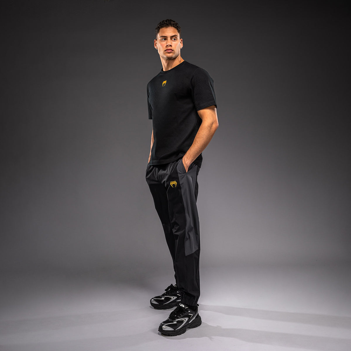 T-shirt en coton Venum Essential - Noir/Or
