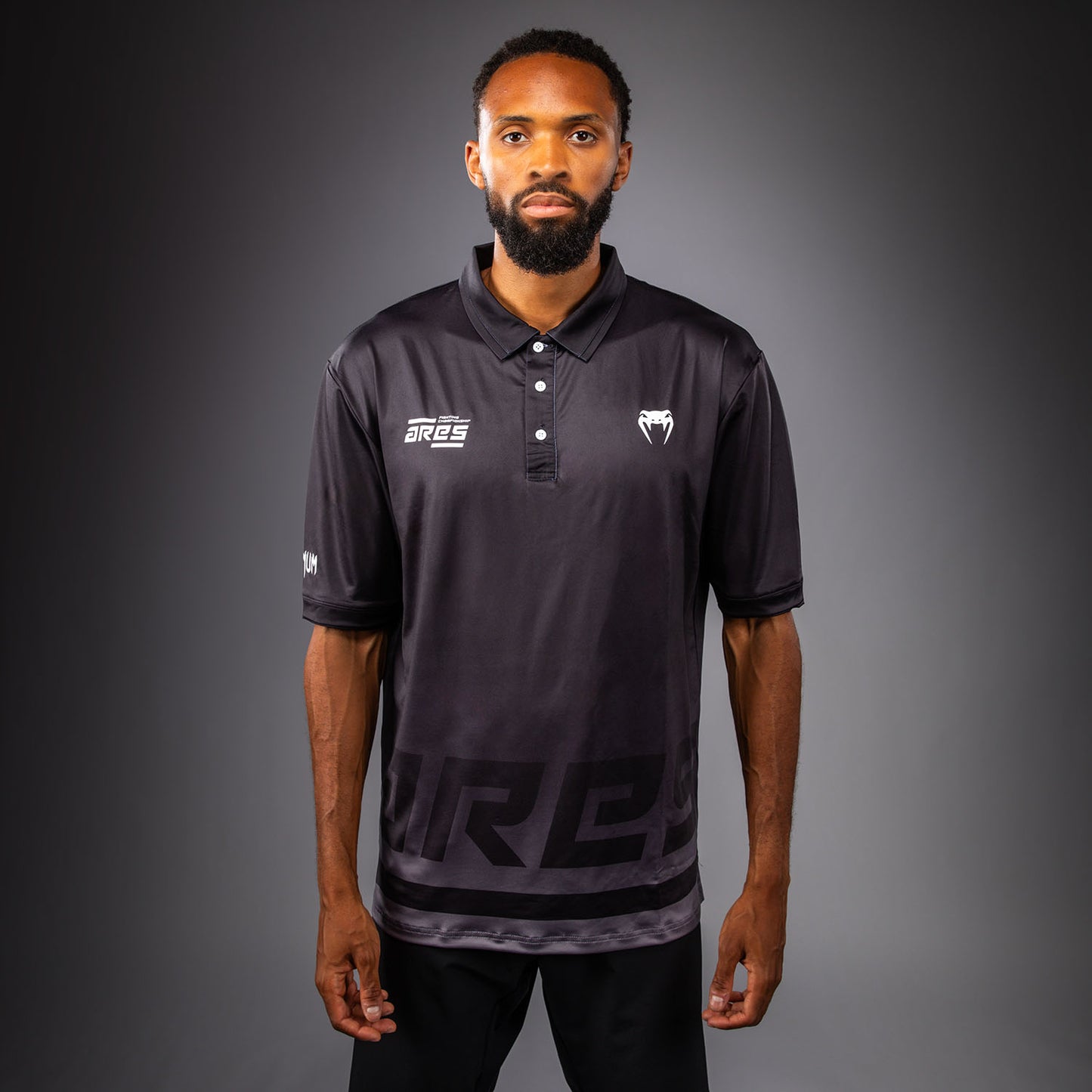 Polo Venum x Ares – Noir - product-type_Polos
