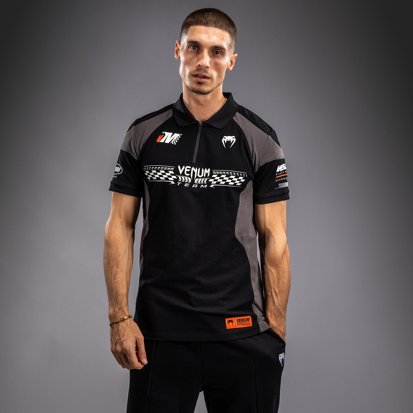 Polo en Coton Venum Motorsport - Noir Profond - product-type_Polos
