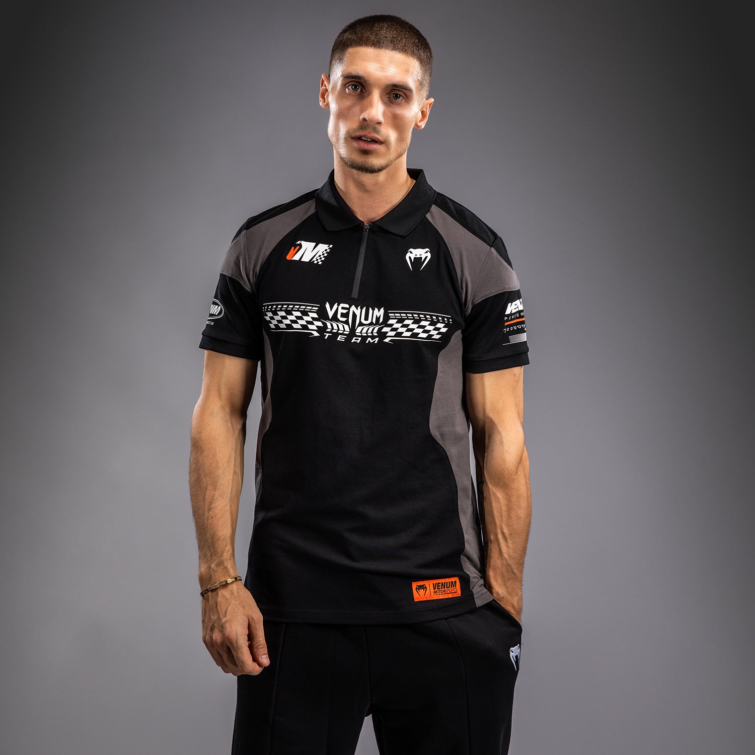Polo en Coton Venum Motorsport - Noir Profond - product-type_Polos