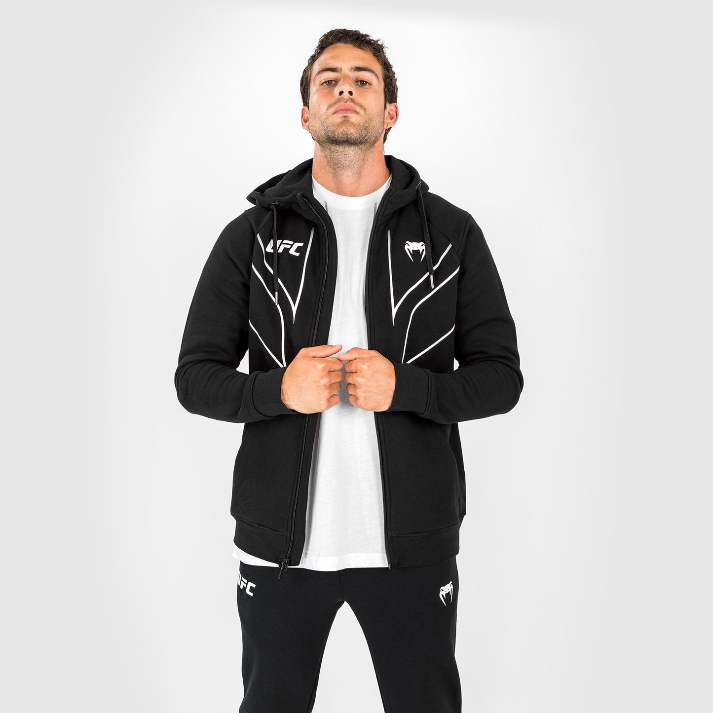 Veste à capuche pour Hommes UFC Venum Fight Night 2.0 Replica - Noir - product-type_Vestes