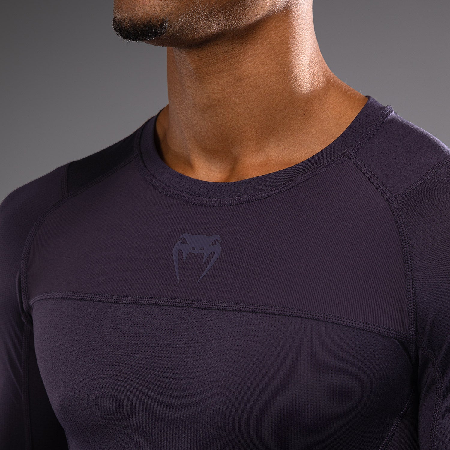 Rashguard à Manches Longues Venum G-Fit Air pour Hommes - Violet Intense - product-type_T-Shirts de Compression