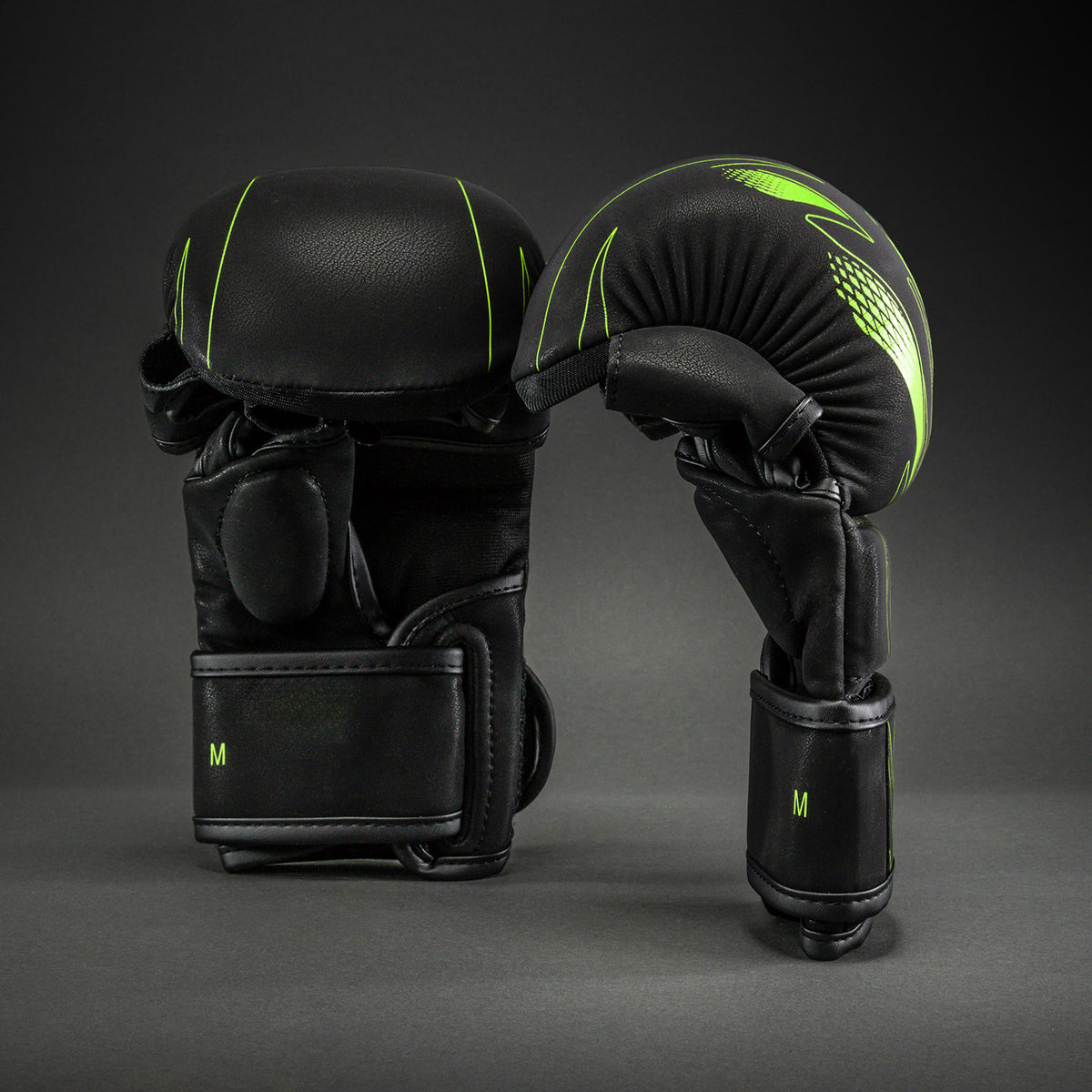 Gants de sparring MMA Venum Amazonia Reborn - Noir/Vert