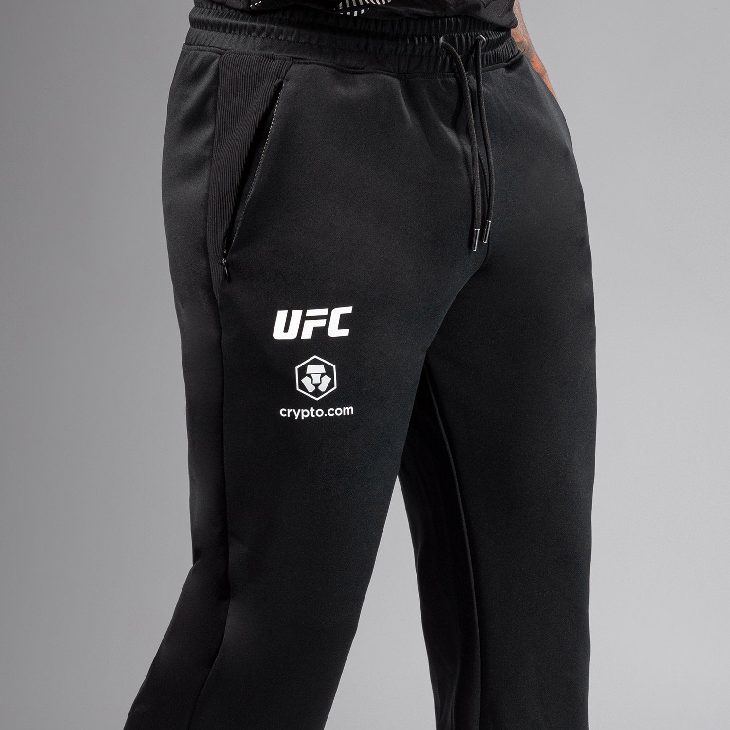 Pantalon Coupe Droite pour Hommes UFC Fusion by Venum Authentic Fight Night - Noir - product-type_Pantalons de jogging