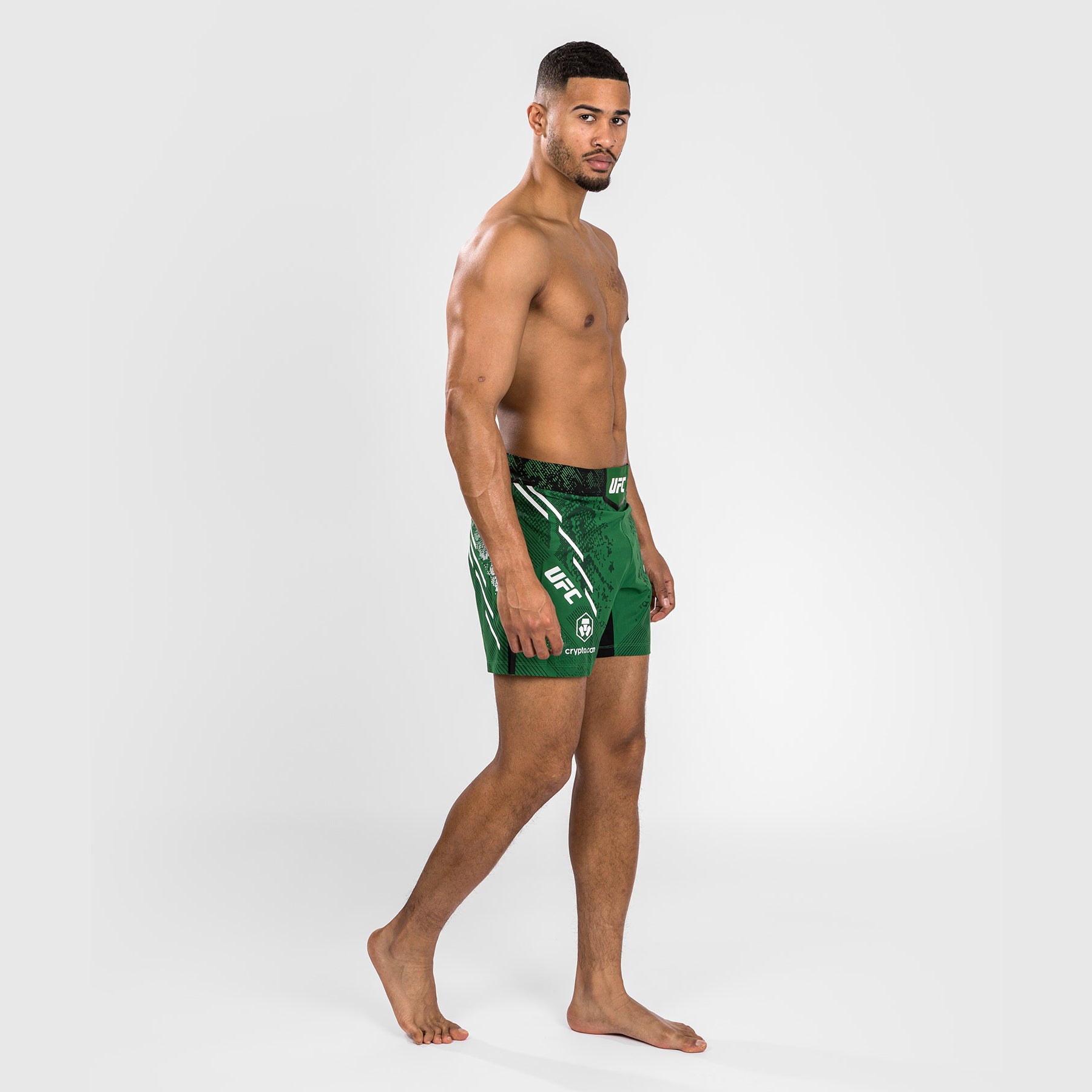 Short de combat personnalisé Coupe courte pour Hommes UFC Adrenaline by Venum Authentic Fight Night – Vert - product-type_Shorts de MMA