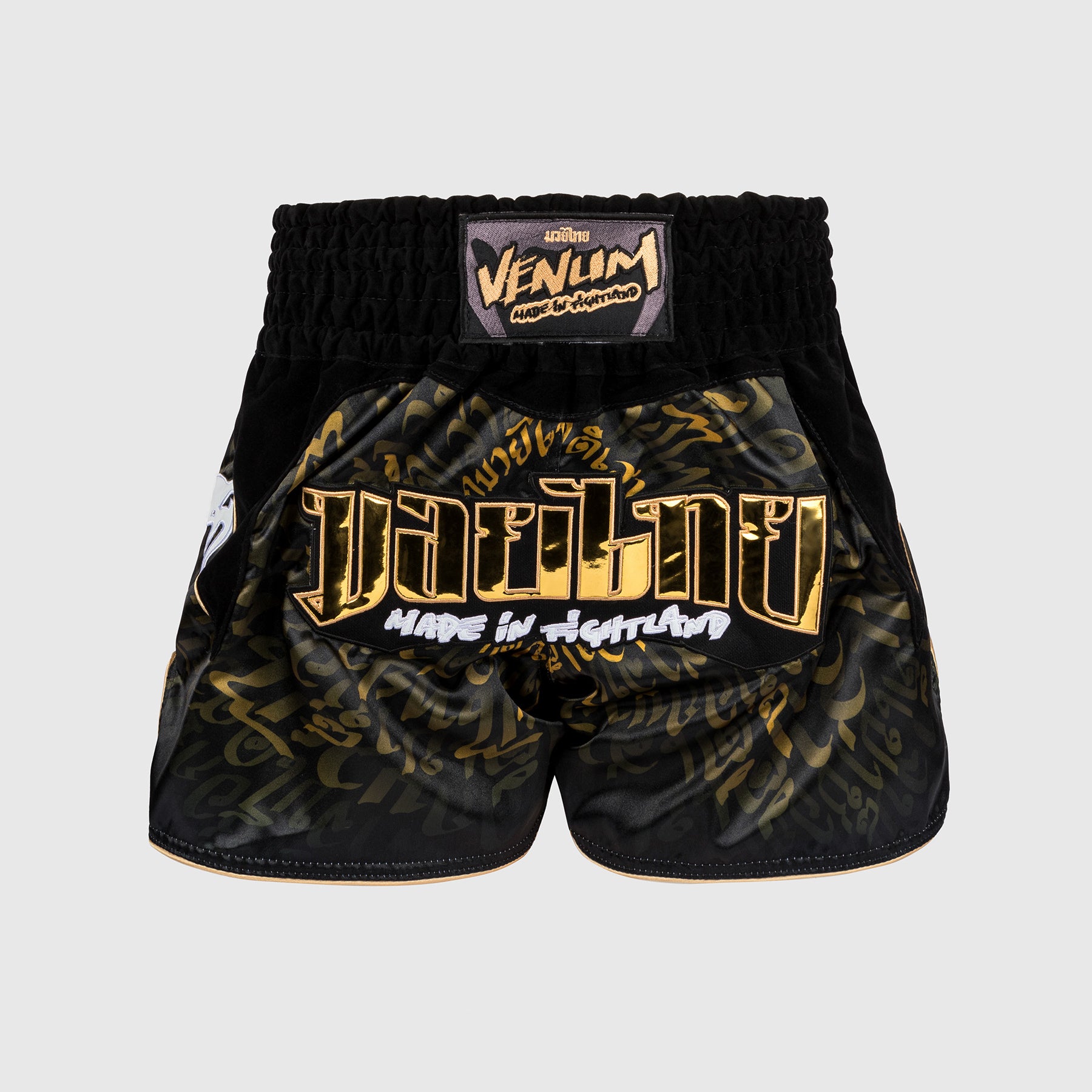 Short de Muay Thai Venum Attack - Noir/Or - product-type_Shorts de Muay Thai