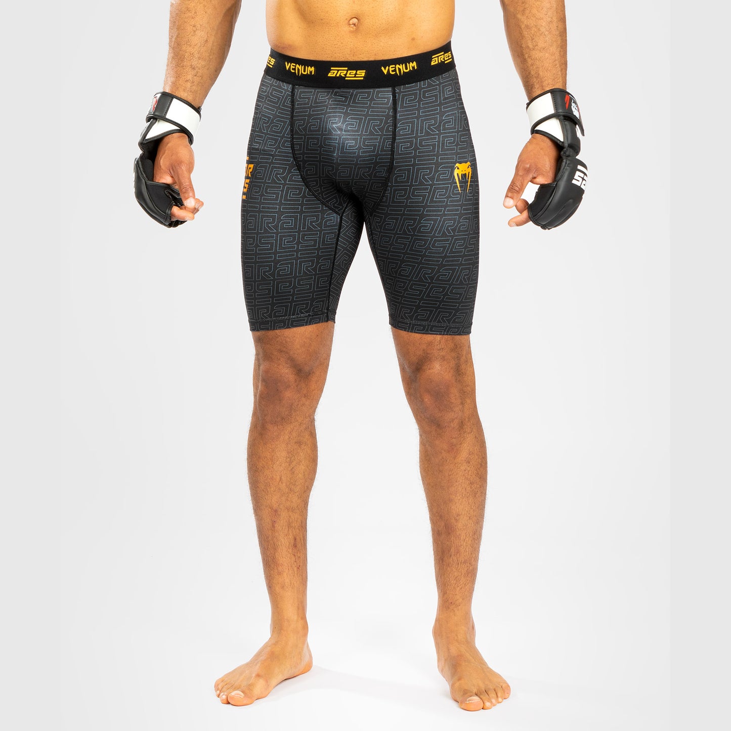 Short de Compression pour Hommes Venum x Ares - Noir/Or - product-type_Shorts de compression