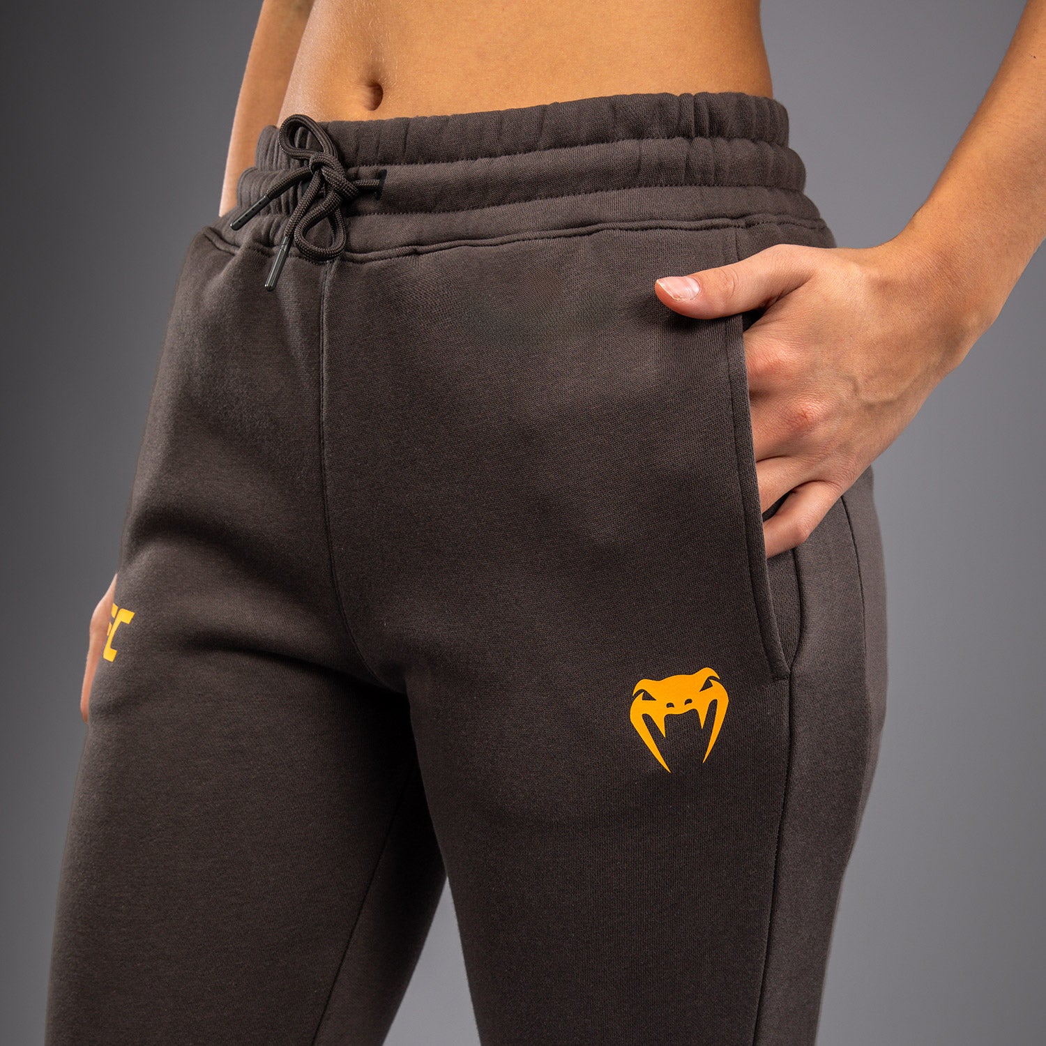 Pantalon en Coton pour Femmes UFC Fusion by Venum Fight Week - Marron Terrestre - product-type_Pantalons de jogging