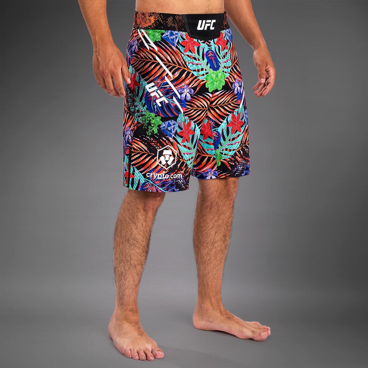Short de Combat coupe longue pour Hommes UFC Unrivaled by Venum Dustin Poirier - Bleu - product-type_Shorts de MMA