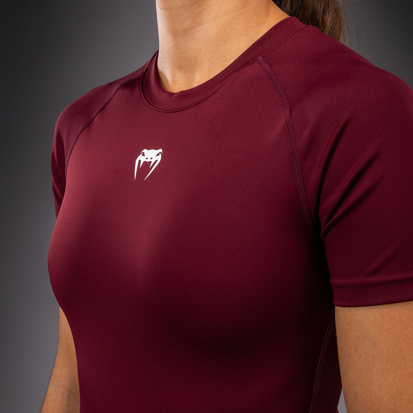 Rashguard à Manches Courtes Venum Aero XT - Prune