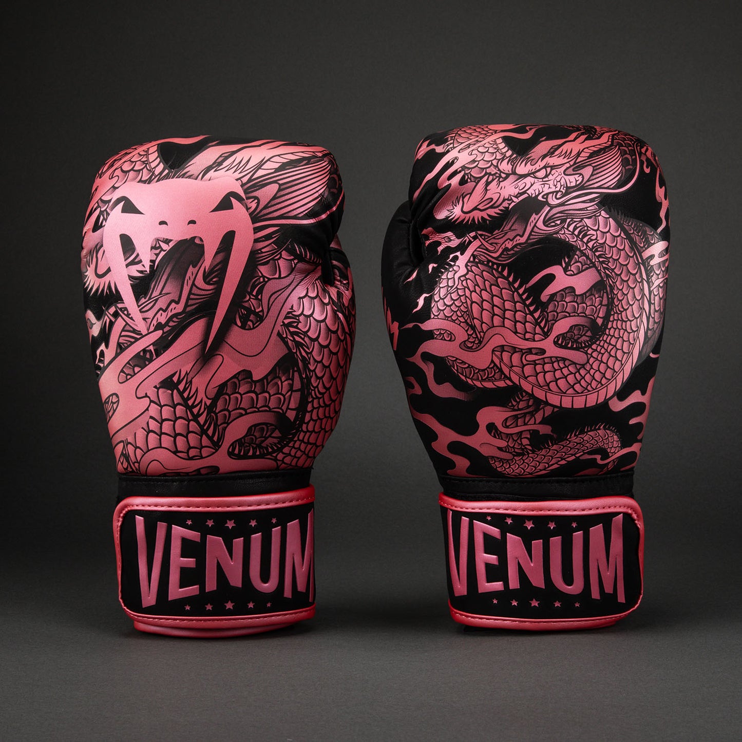 Gants de boxe Dragon's Flight - Noir/Rose métallisé - product-type_Gants de boxe