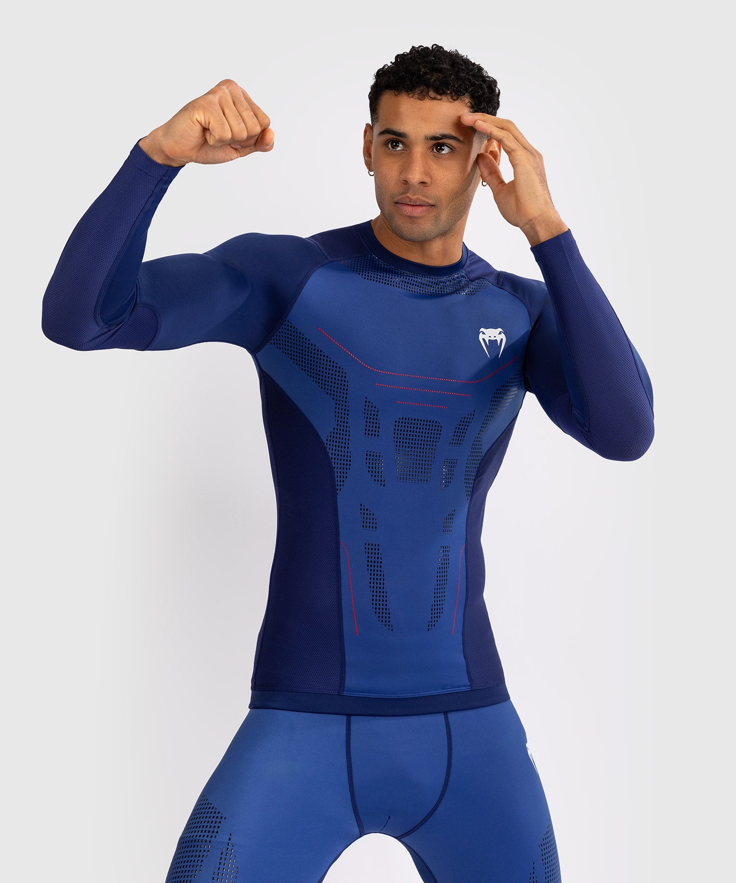 Rashguard Venum Technical 3.0 - Bleu Nuit - product-type_T-Shirts de Compression