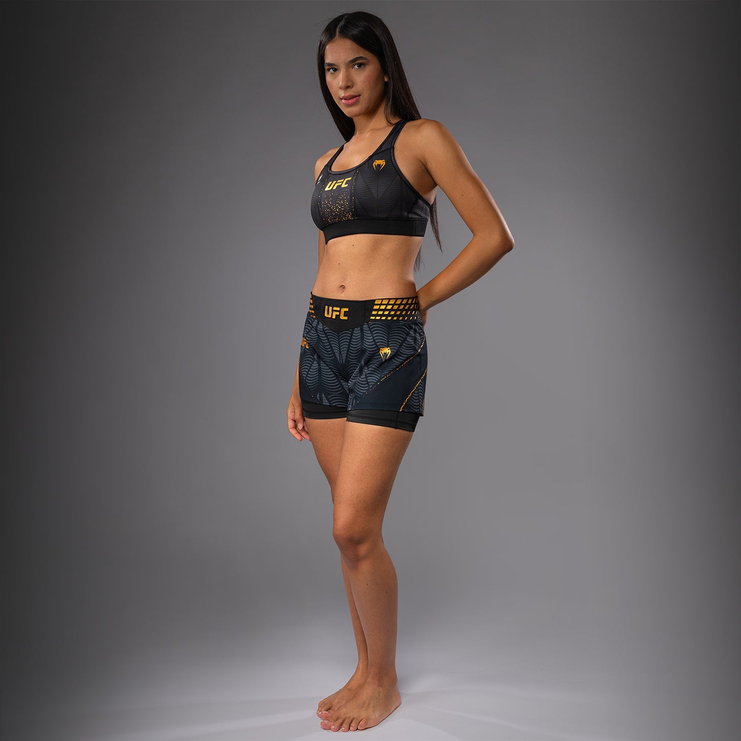 Short de combat coupe courte Femme UFC Zenith by Venum Authentic Fight Night - Champion