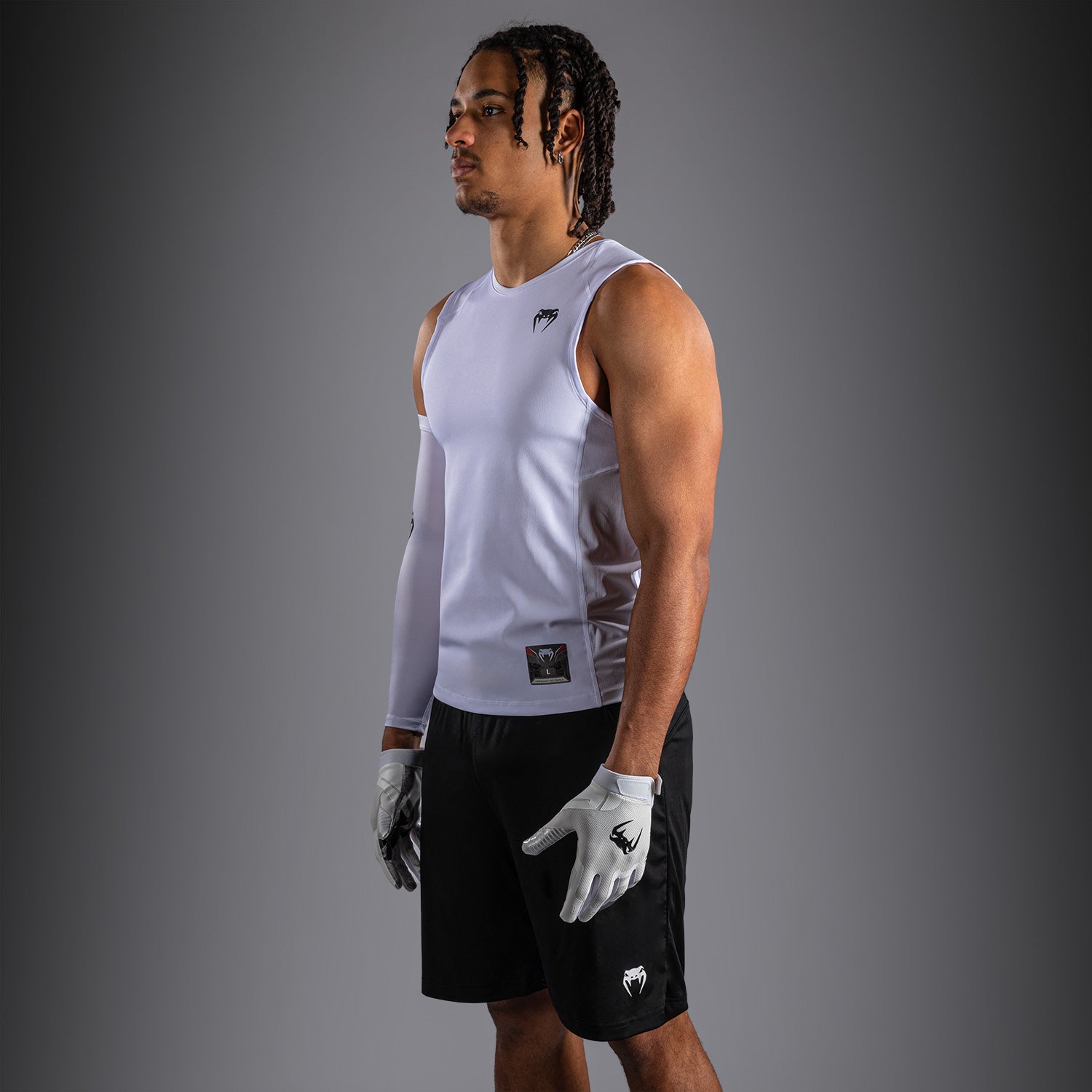 Maillot de Compression sans manches Venum Elite Football - Blanc - product-type_T-Shirts de Compression