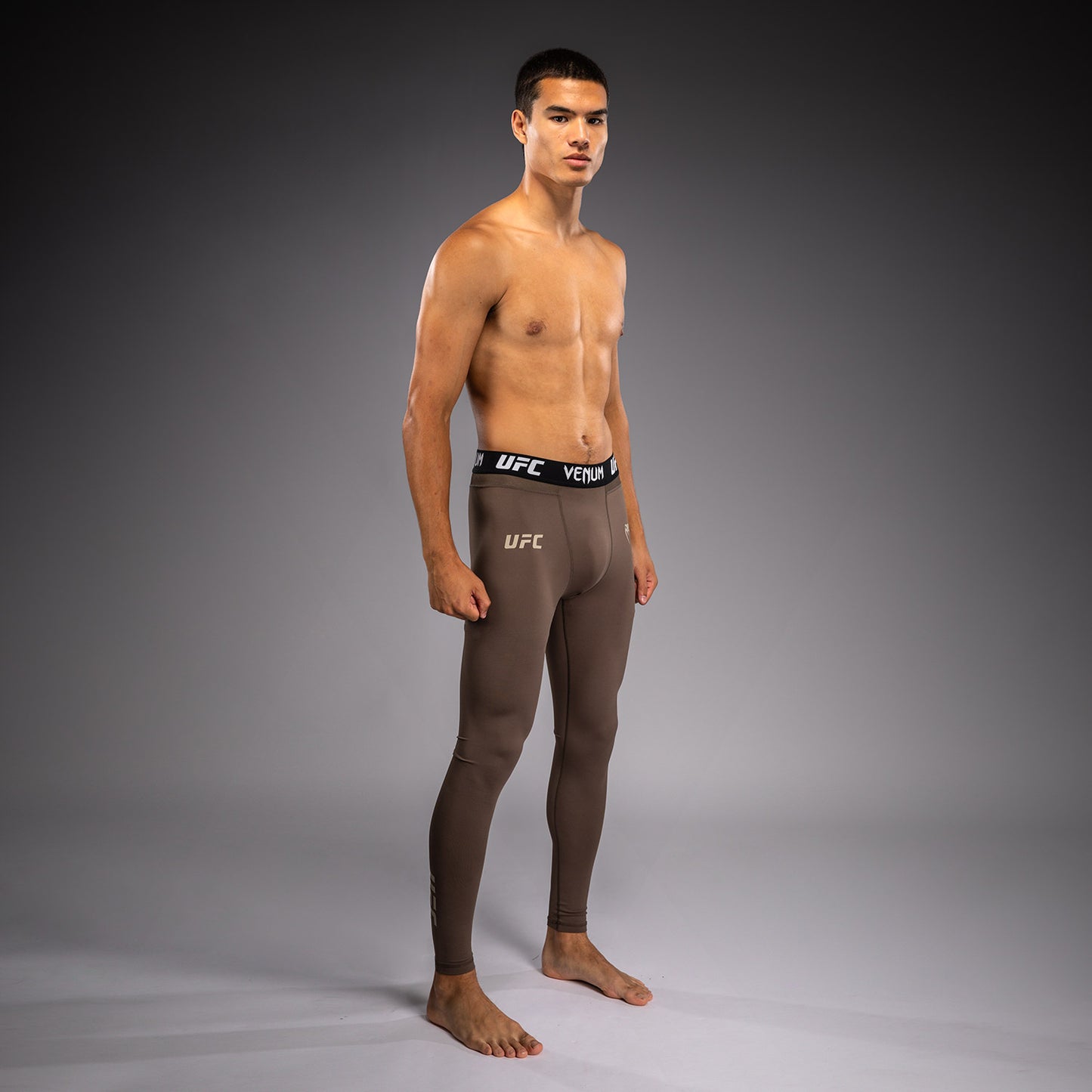 Pantalon de Compression Technique pour Homme Venum UFC Unity by Venum Authentic Fight Week - Marron