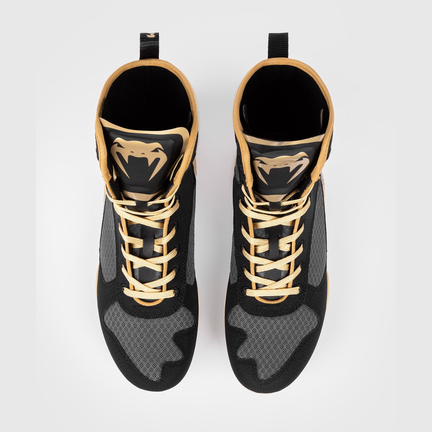 Chaussures de boxe Venum Elite - Noir/Beige - product-type_Chaussures de boxe