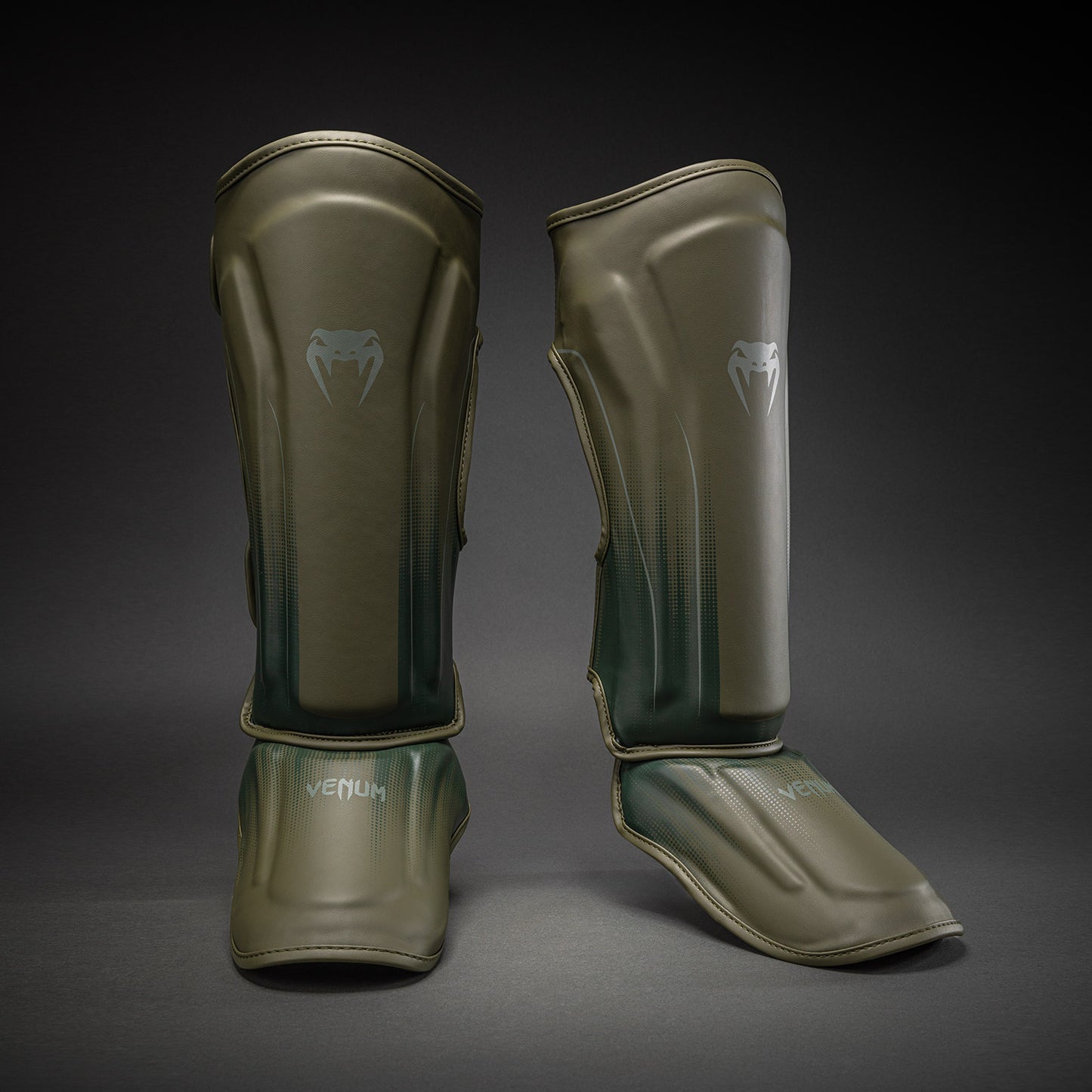 Protège-tibias Venum Stealth – Kaki/Vert Foncé - product-type_Protège-tibias