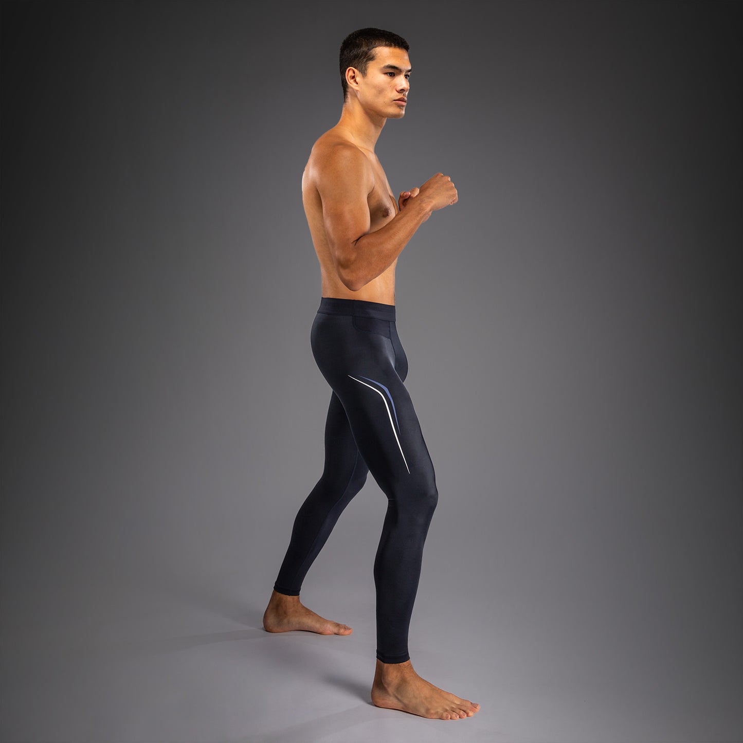 Pantalon de compression Venum G-Core - Bleu Marine/Blanc