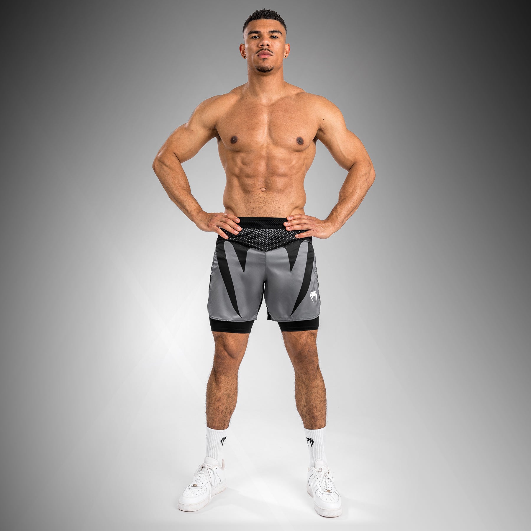 Short de Combat Pour Hommes Venum Attack - Noir - product-type_Shorts de training