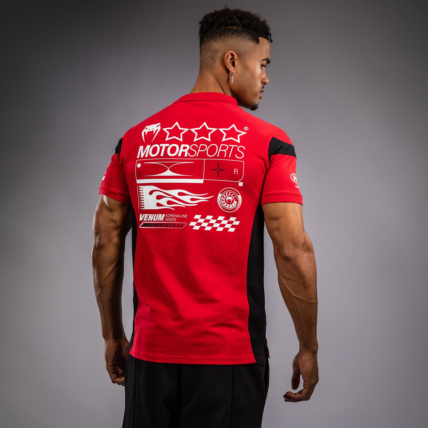Polo en Coton Venum Motorsport - Rouge Vif - product-type_Polos